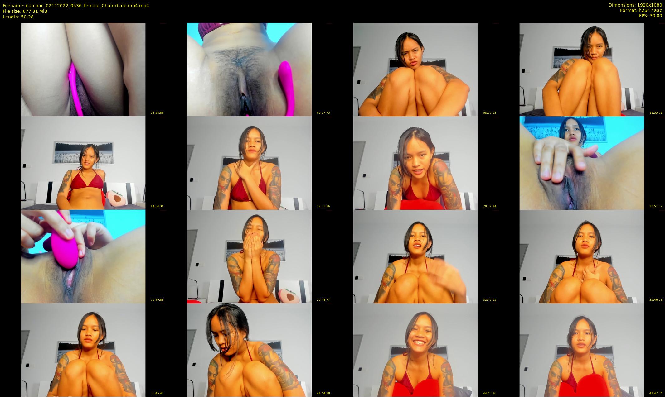 natchac — 51 minute Chaturbate female cam show recording, 1080p, Nov 2, 2022