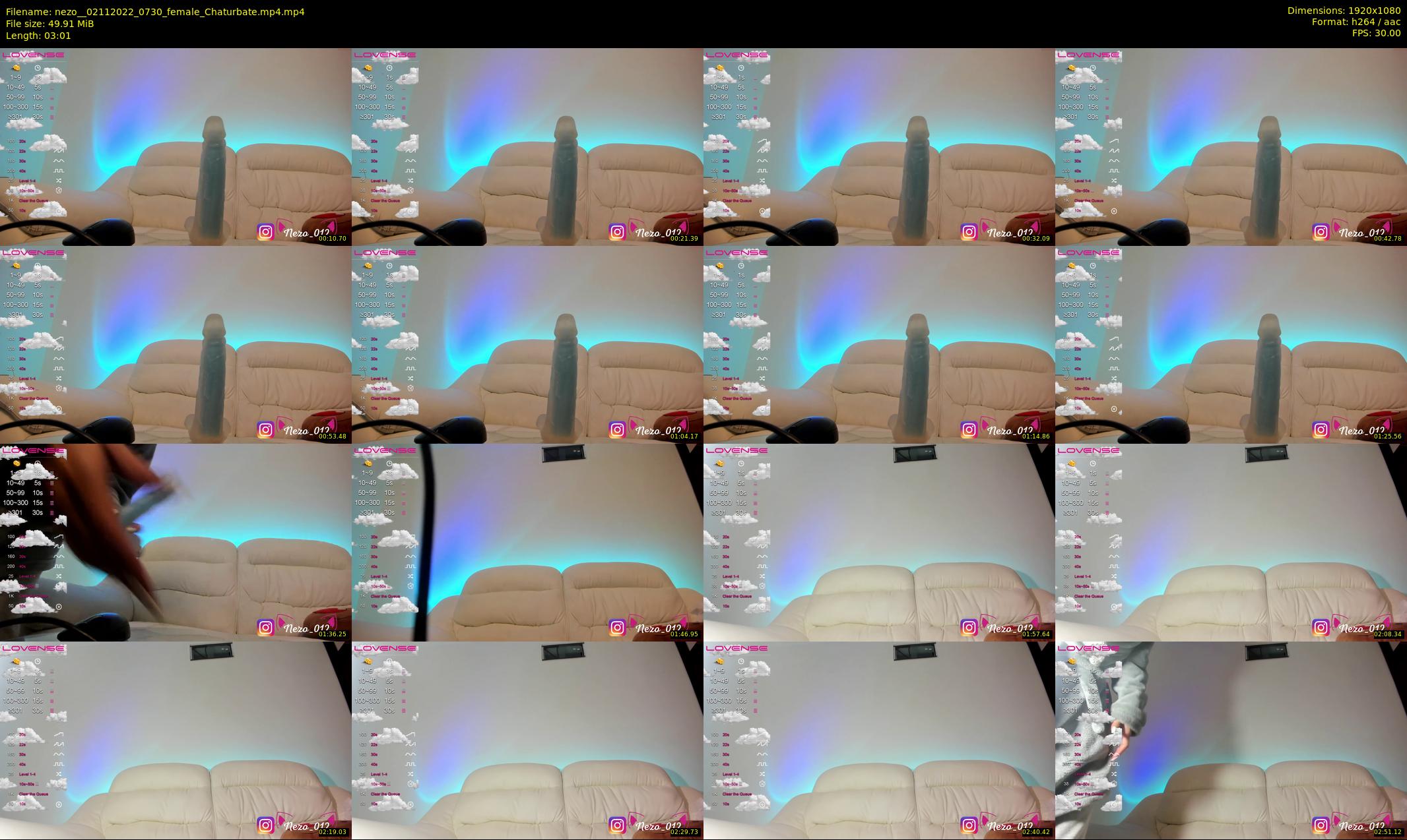 nezo_ — 4 minute Chaturbate female cam show recording, 1080p, Nov 2, 2022