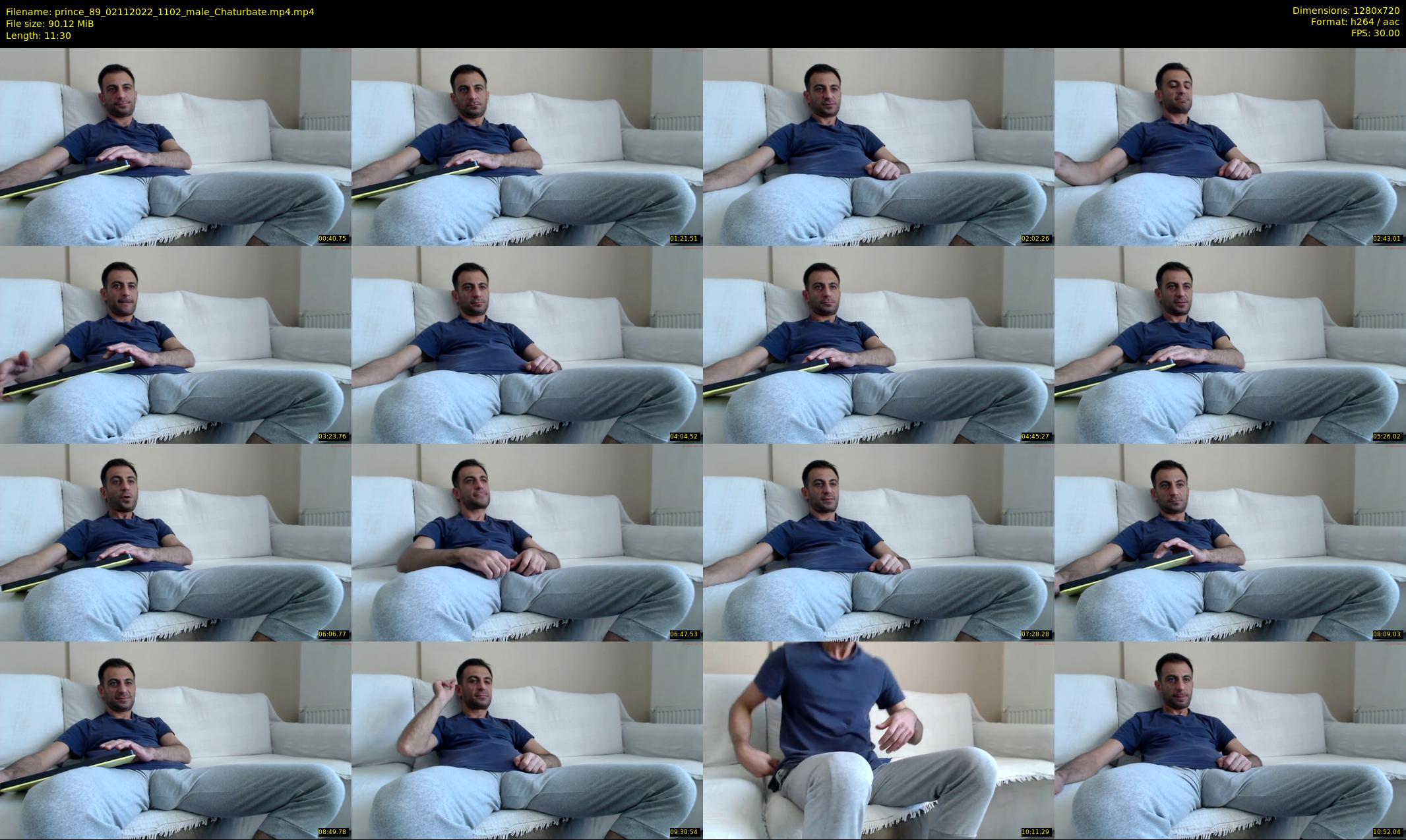 prince_89 — 12 minute Chaturbate male cam show recording, 720p, Nov 2, 2022