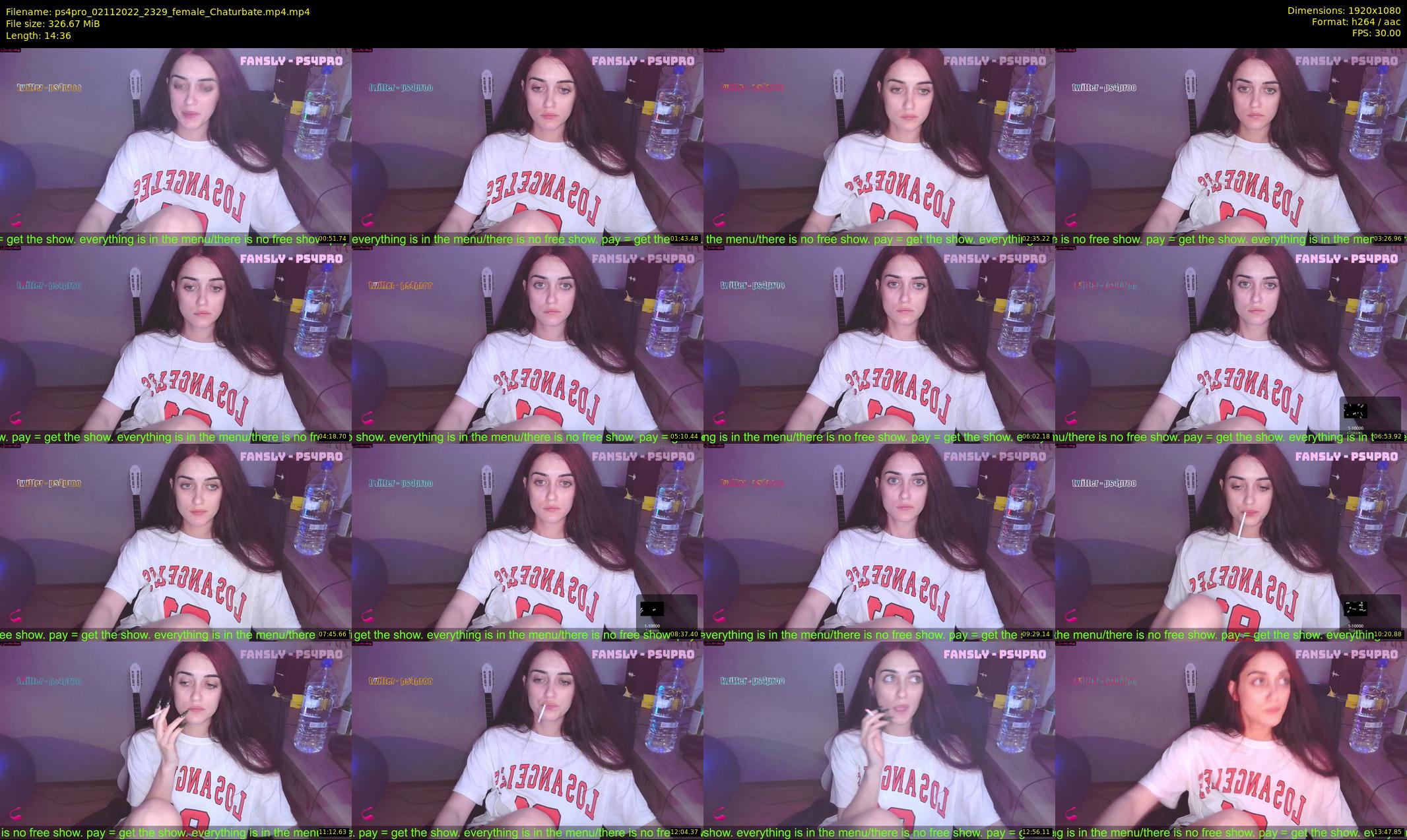 ps4pro — 15 minute Chaturbate female cam show recording, 1080p, Nov 2, 2022