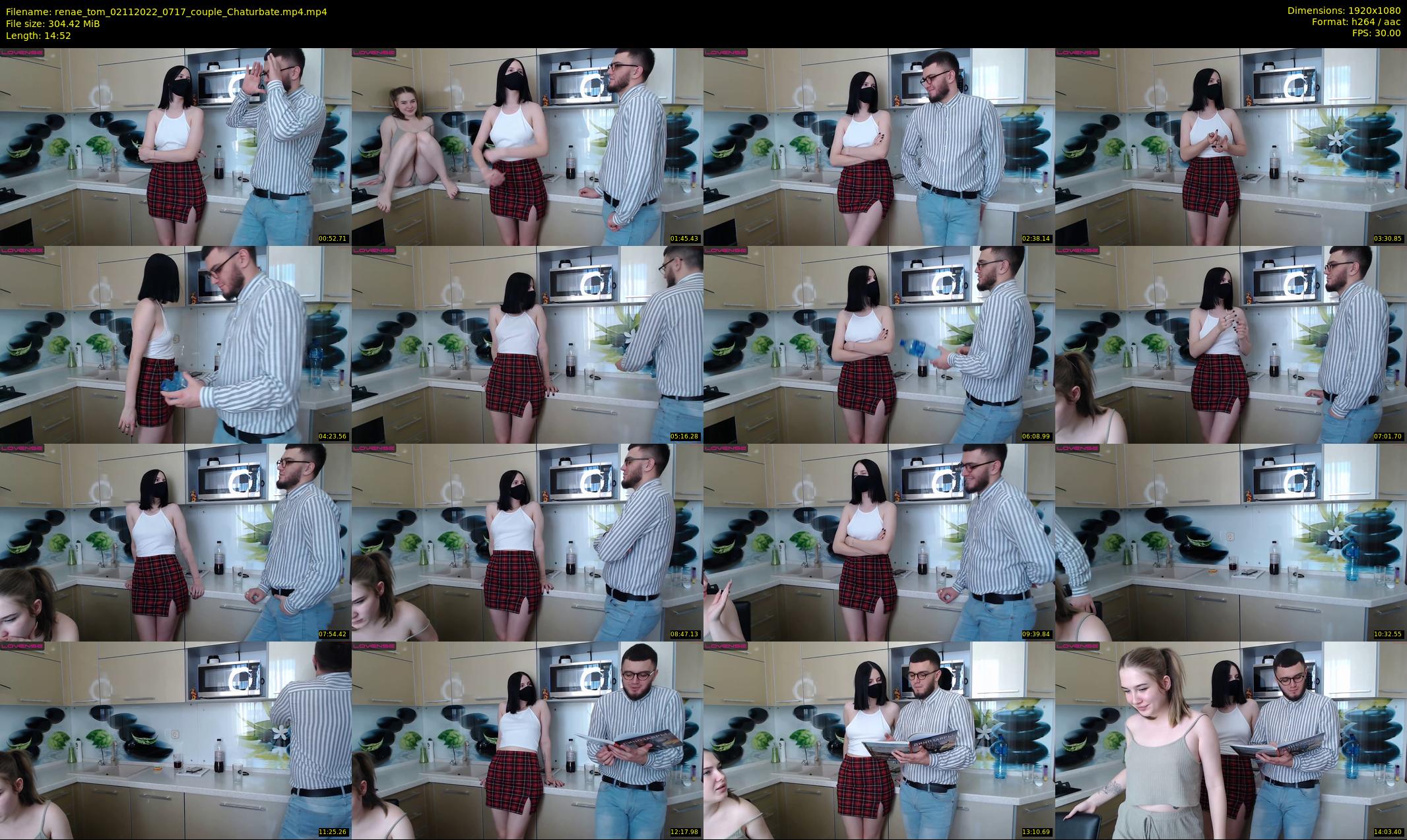renae_tom — 15 minute Chaturbate couple cam show recording, 1080p, Nov 2, 2022