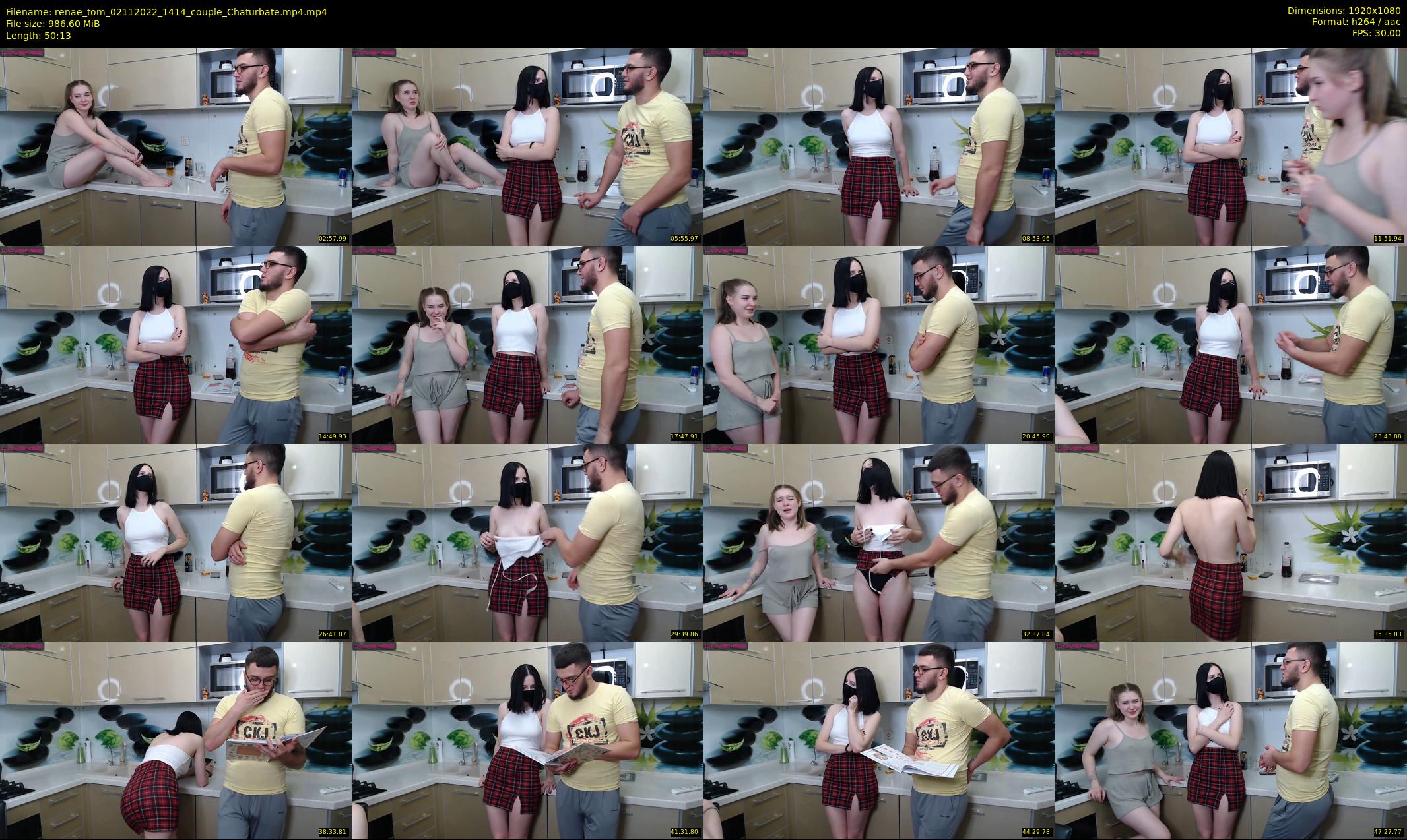 renae_tom — 51 minute Chaturbate couple cam show recording, 1080p, Nov 2, 2022