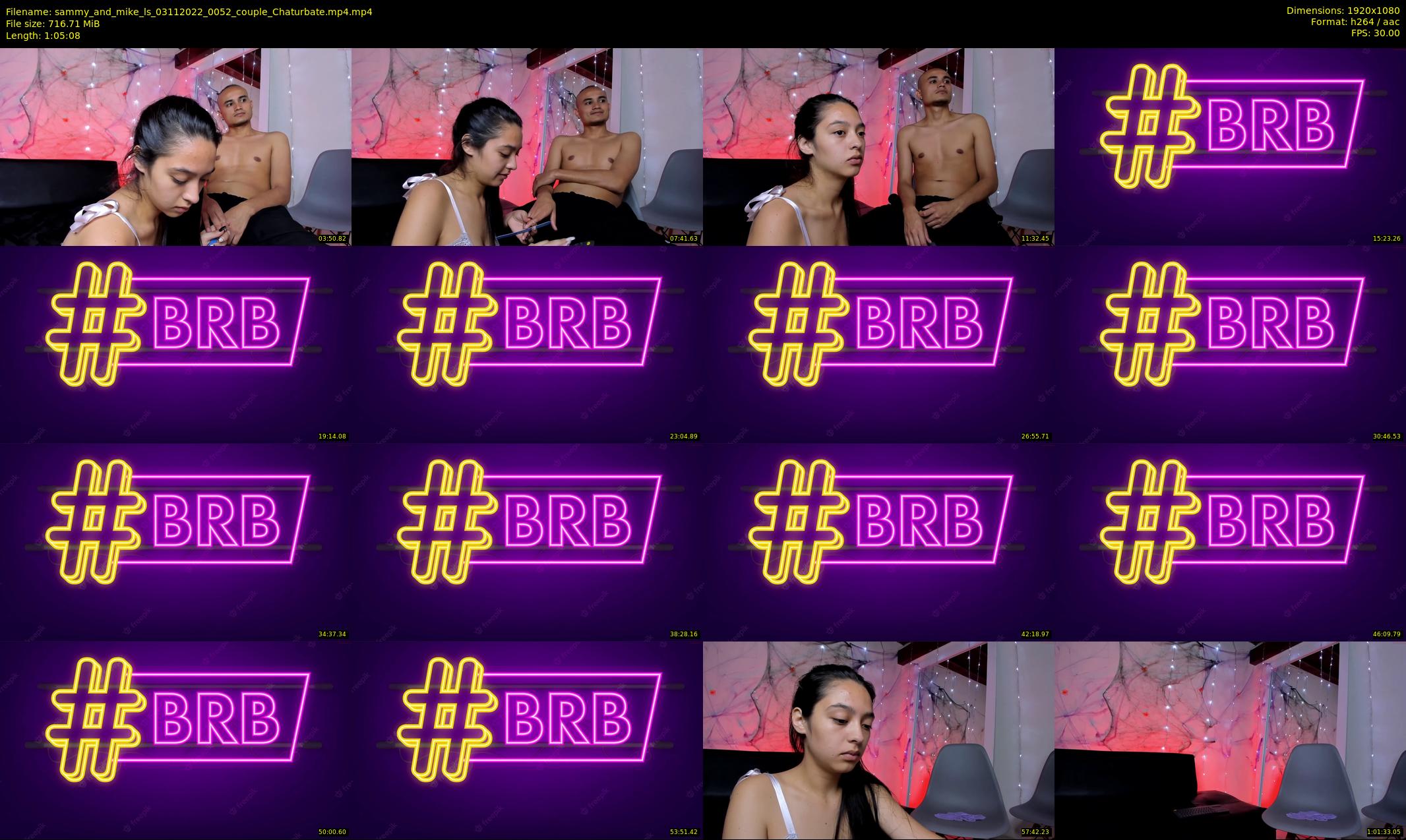 sammy_and_mike_ls — 66 minute Chaturbate couple cam show recording, 1080p, Nov 3, 2022