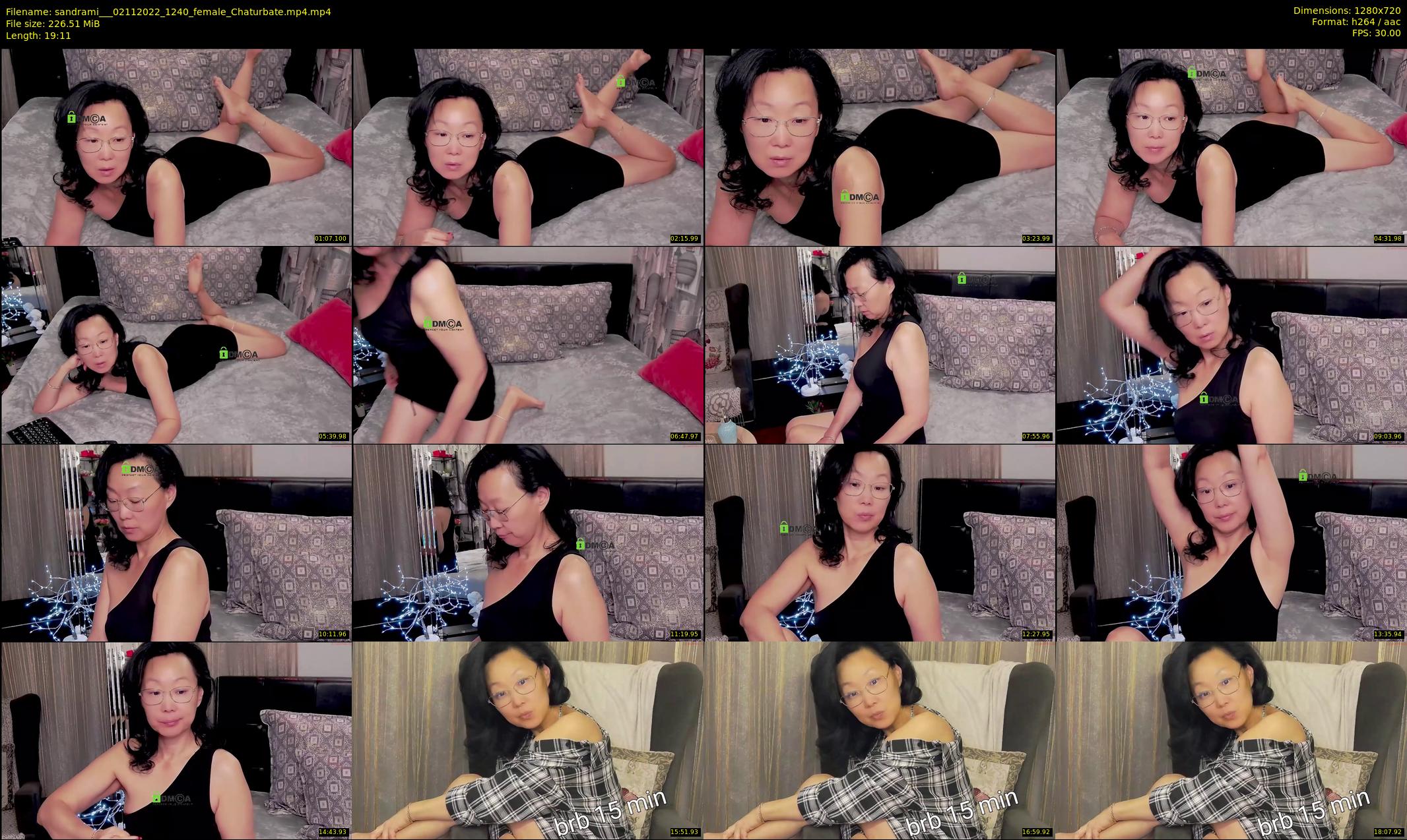 sandrami__ — 20 minute Chaturbate female cam show recording, 720p, Nov 2, 2022