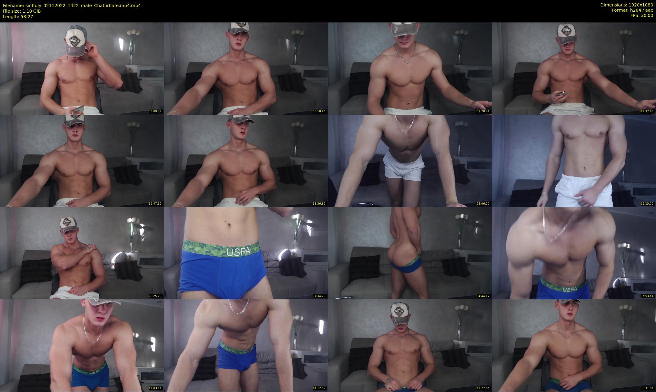 sinffuly — 54 minute Chaturbate male cam show recording, 1080p, Nov 2, 2022