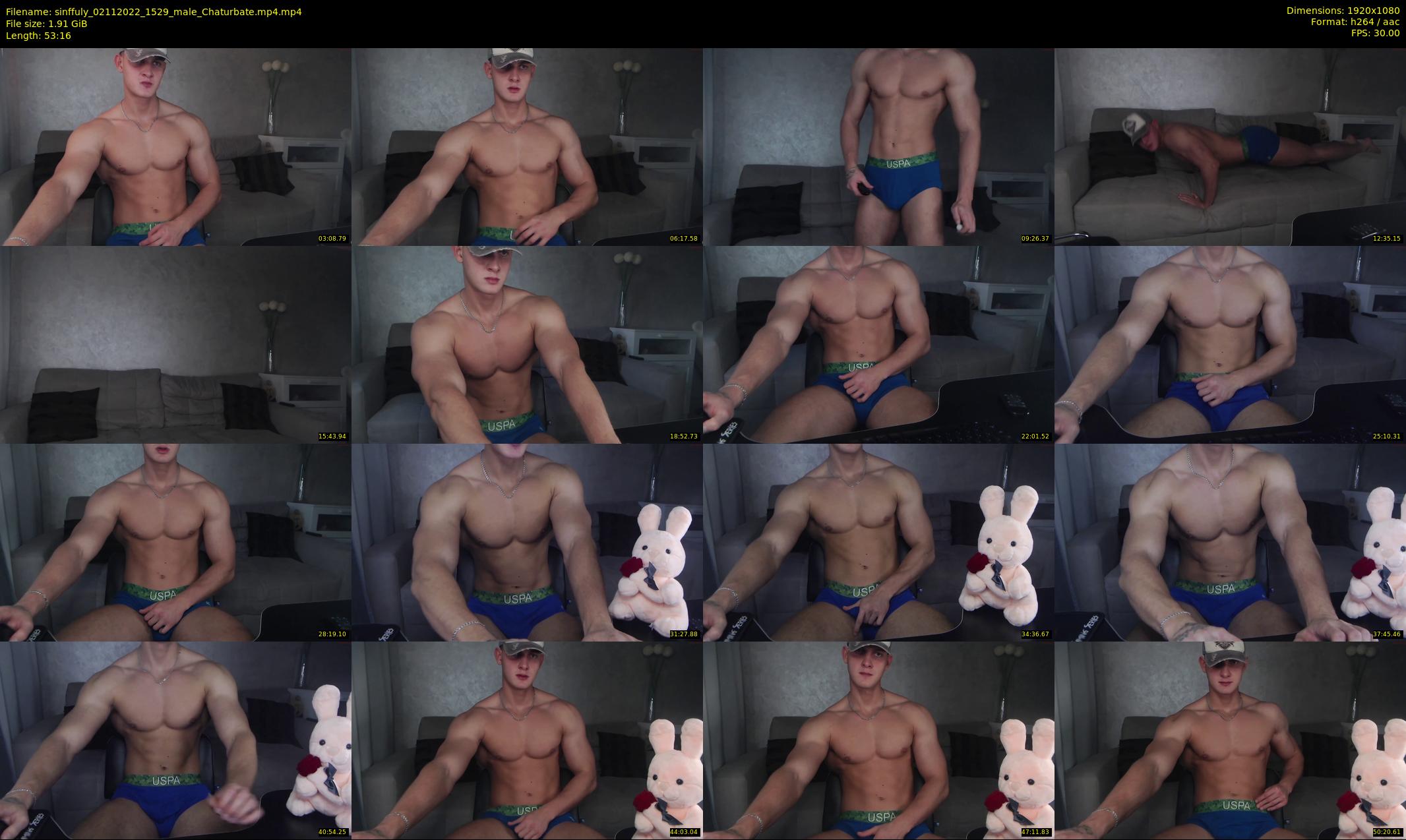 sinffuly — 54 minute Chaturbate male cam show recording, 1080p, Nov 2, 2022