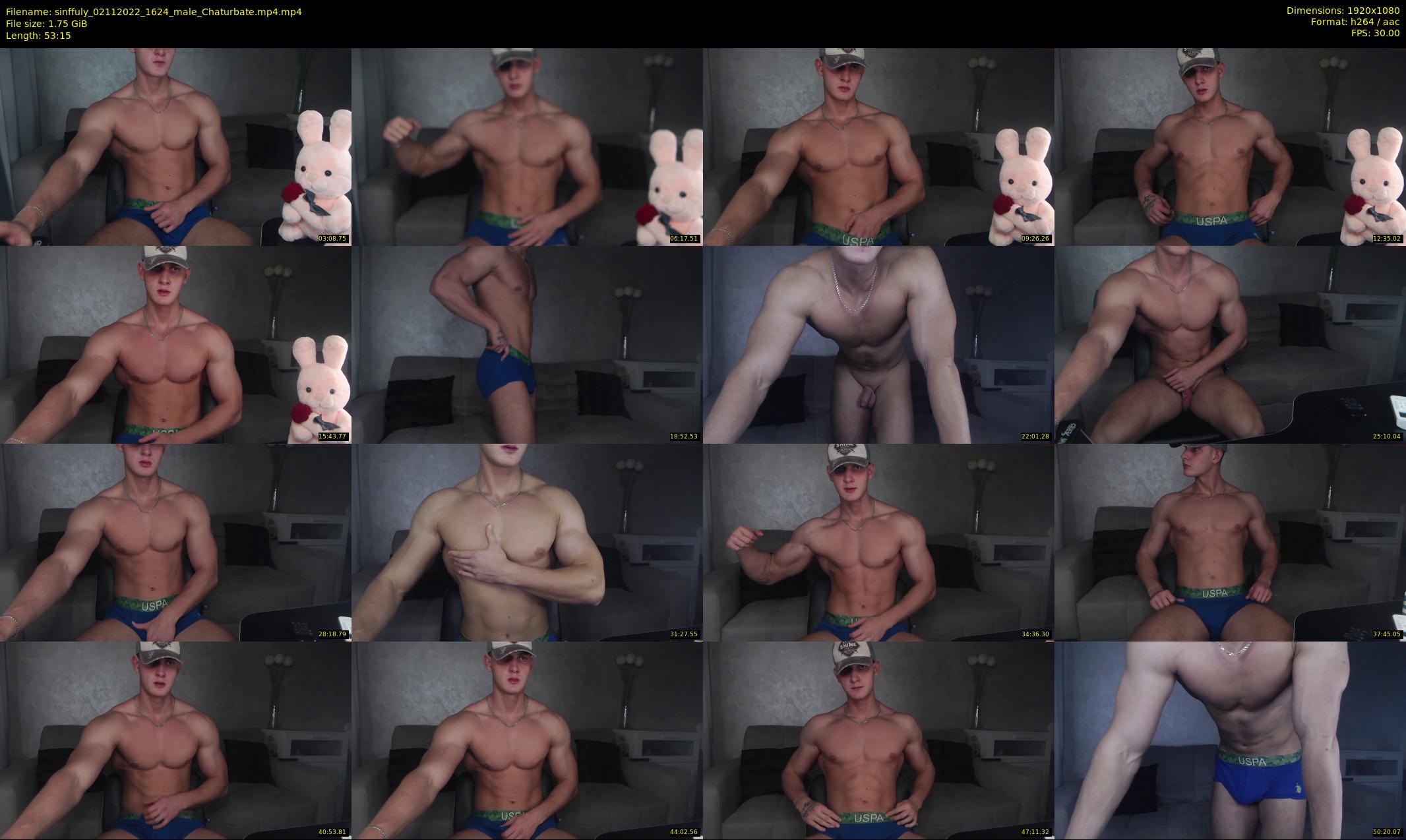 sinffuly — 54 minute Chaturbate male cam show recording, 1080p, Nov 2, 2022