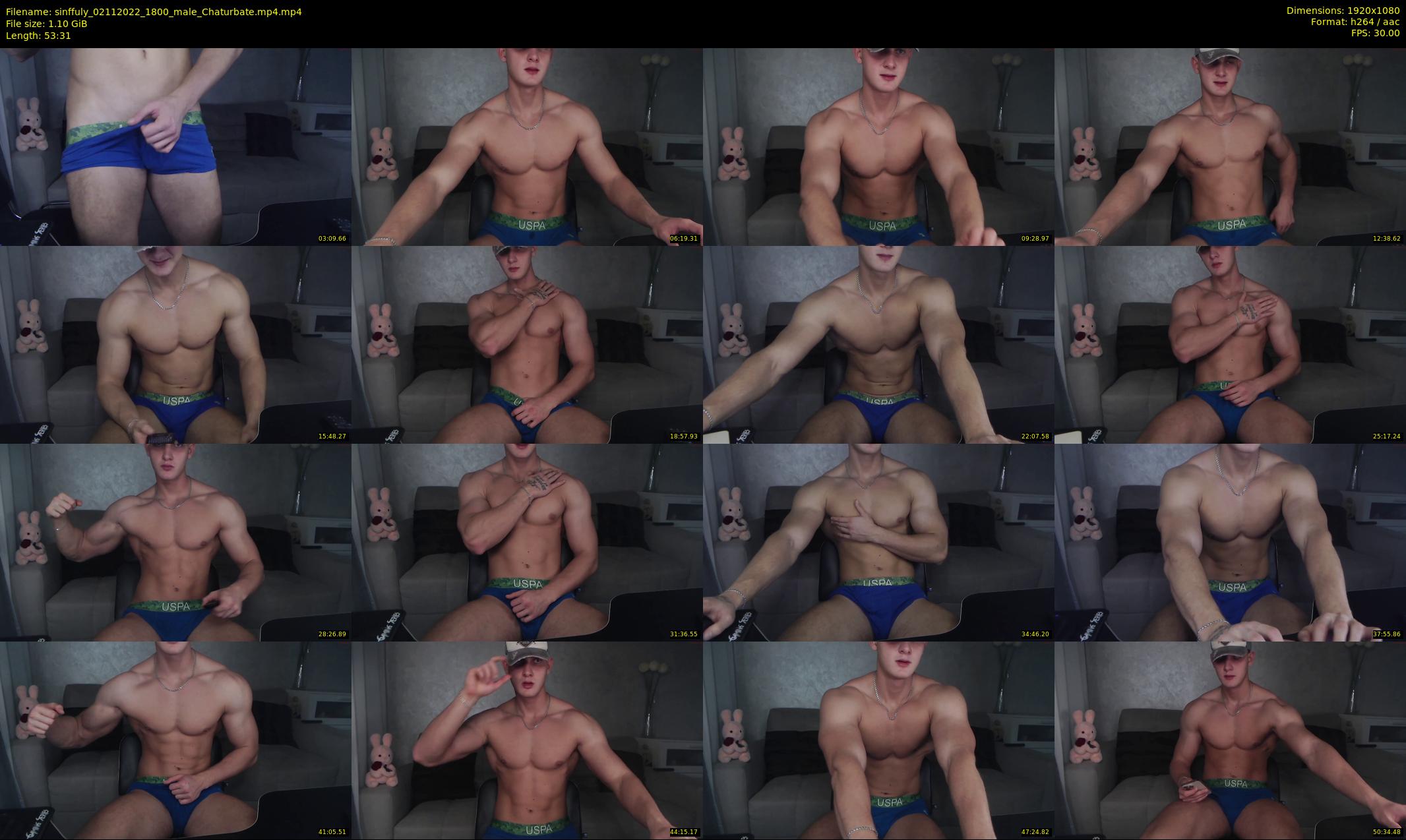 sinffuly — 54 minute Chaturbate male cam show recording, 1080p, Nov 2, 2022