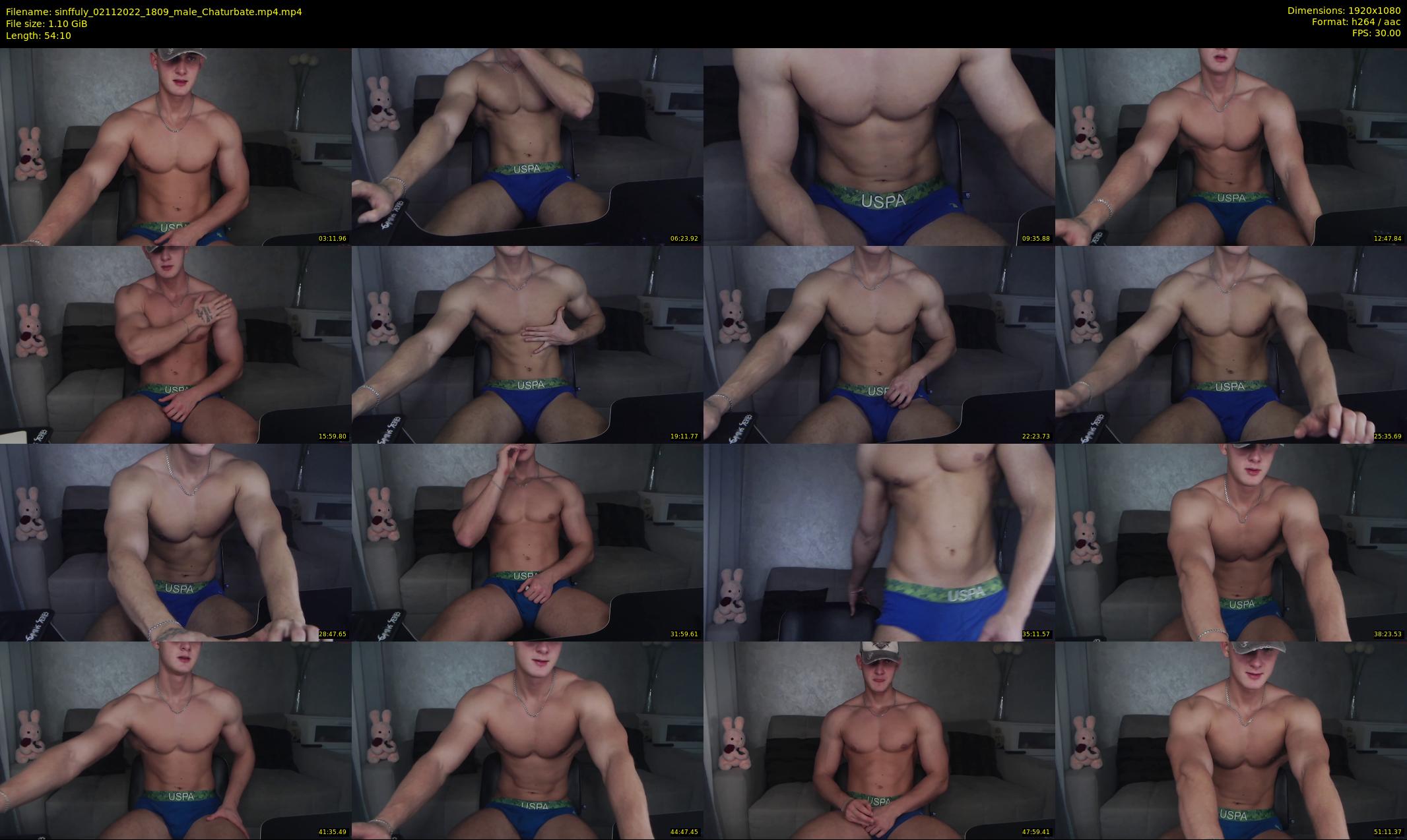 sinffuly — 55 minute Chaturbate male cam show recording, 1080p, Nov 2, 2022