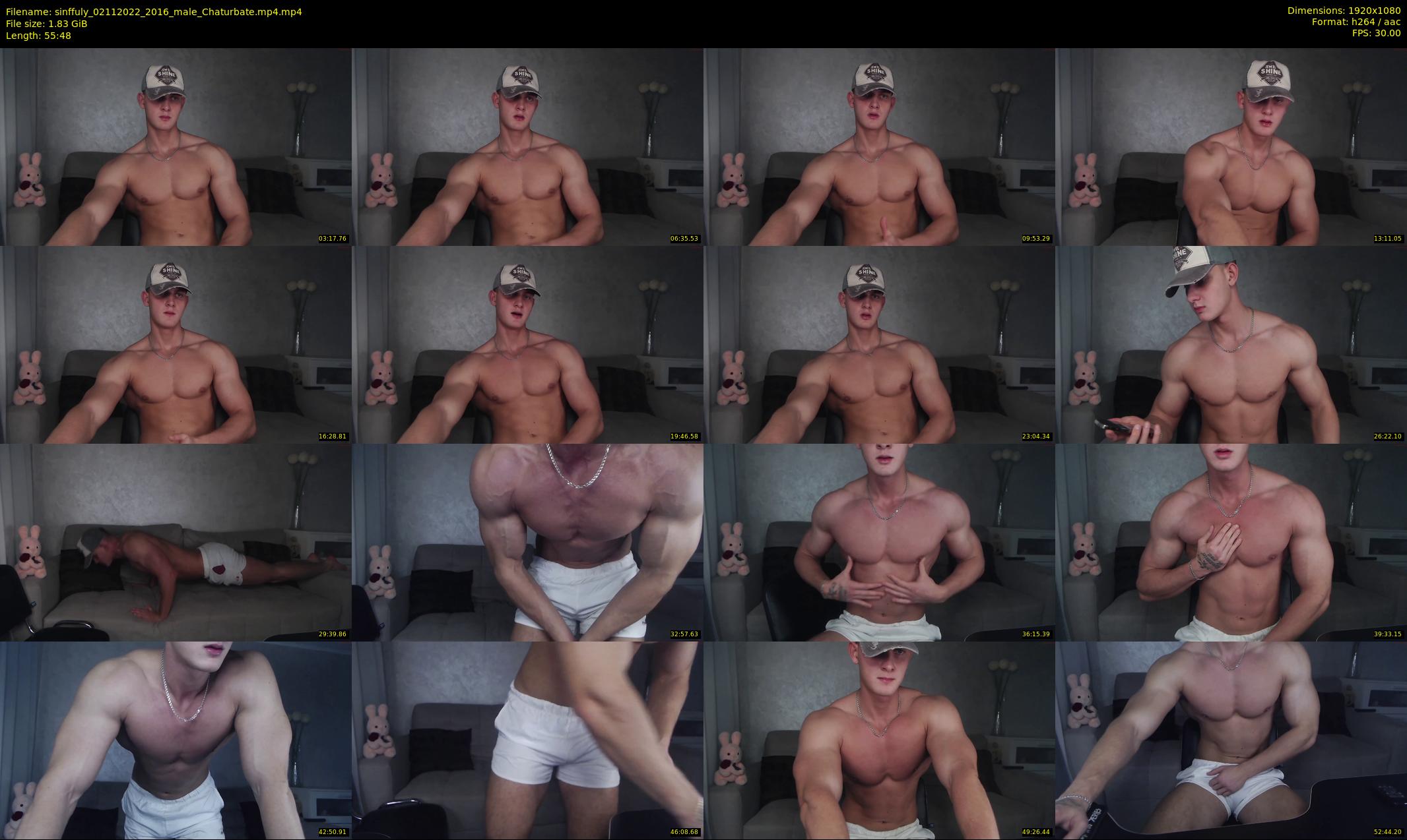sinffuly — 56 minute Chaturbate male cam show recording, 1080p, Nov 2, 2022