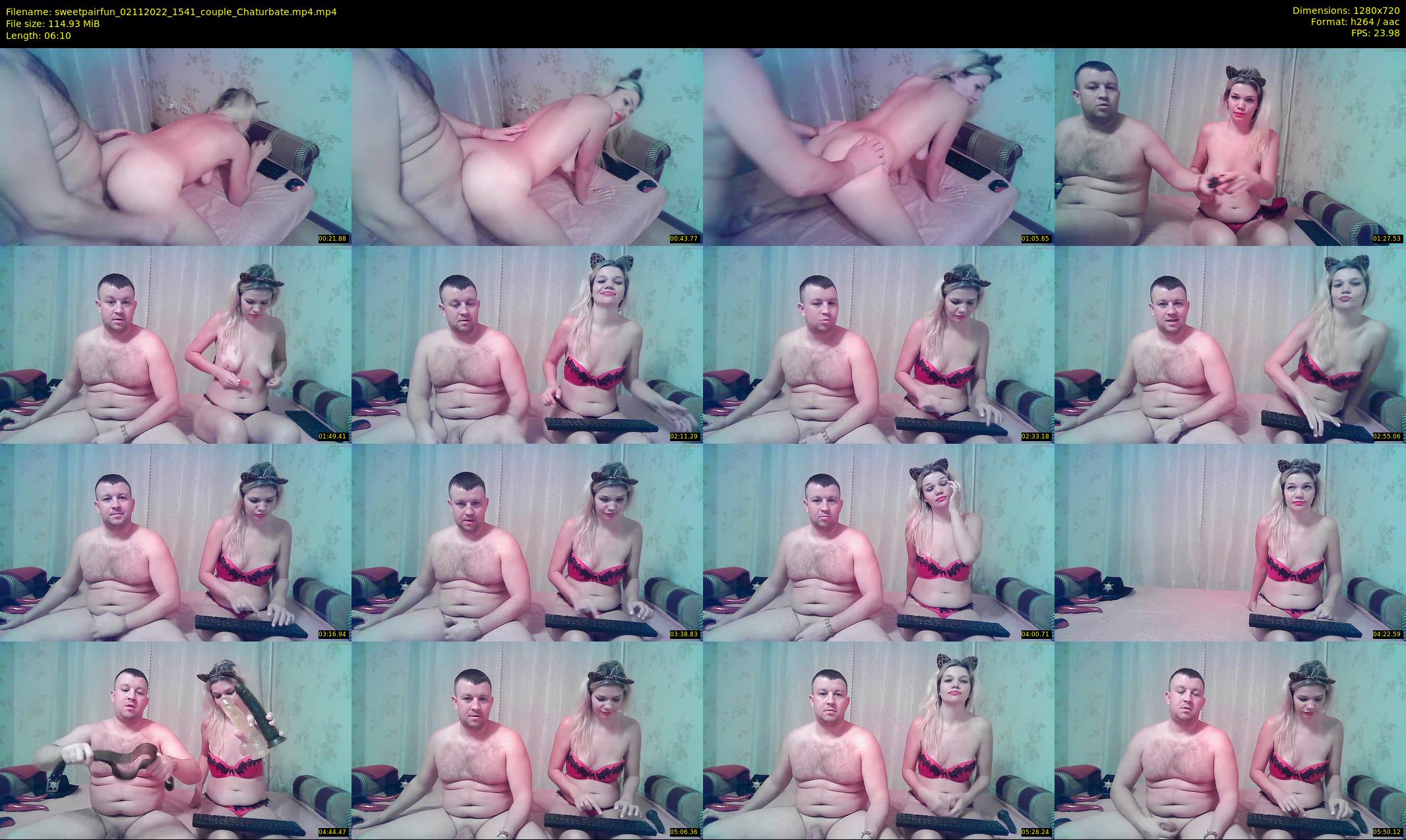 sweetpairfun — 7 minute Chaturbate couple cam show recording, 720p, Nov 2, 2022