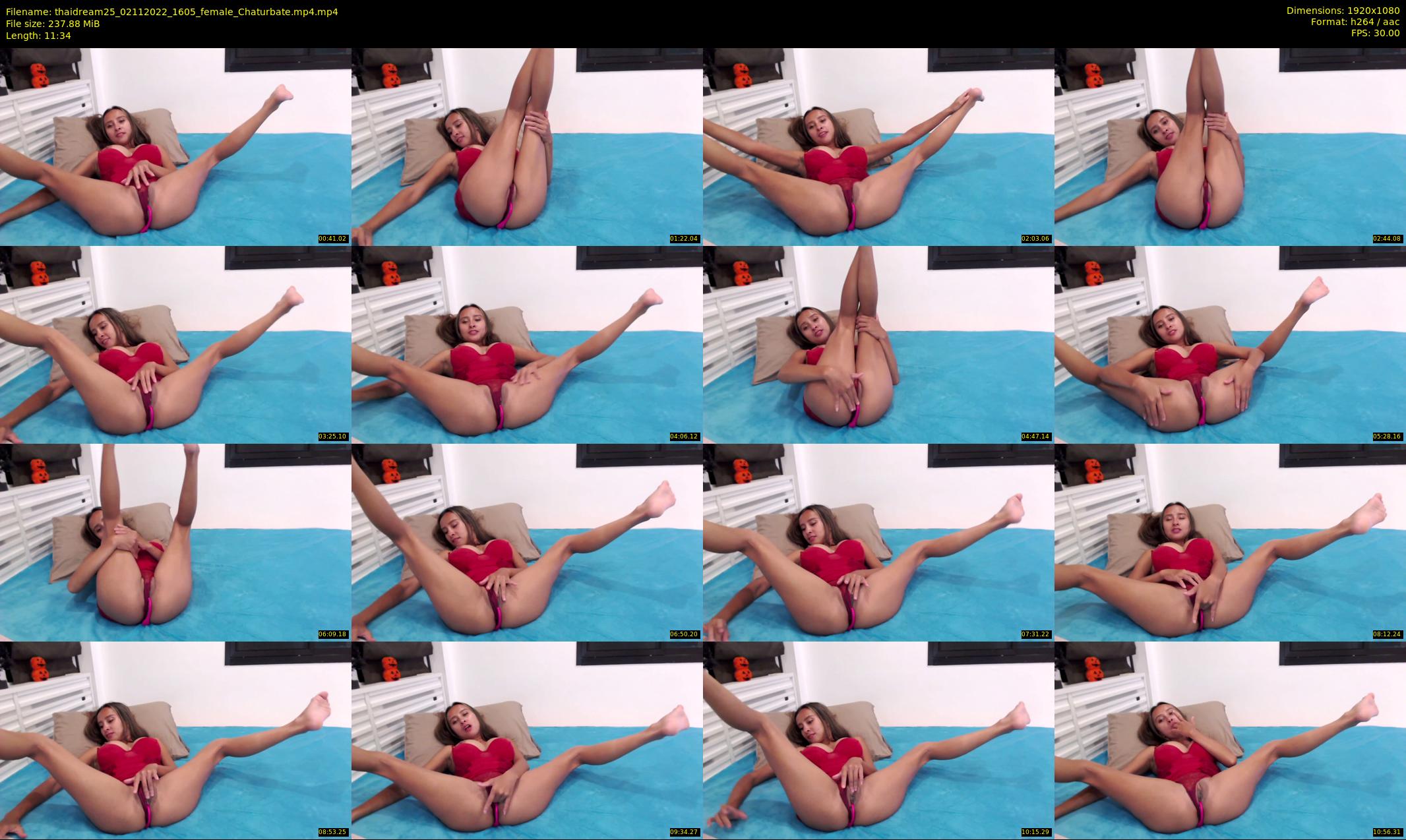 thaidream25 — 12 minute Chaturbate female cam show recording, 1080p, Nov 2, 2022