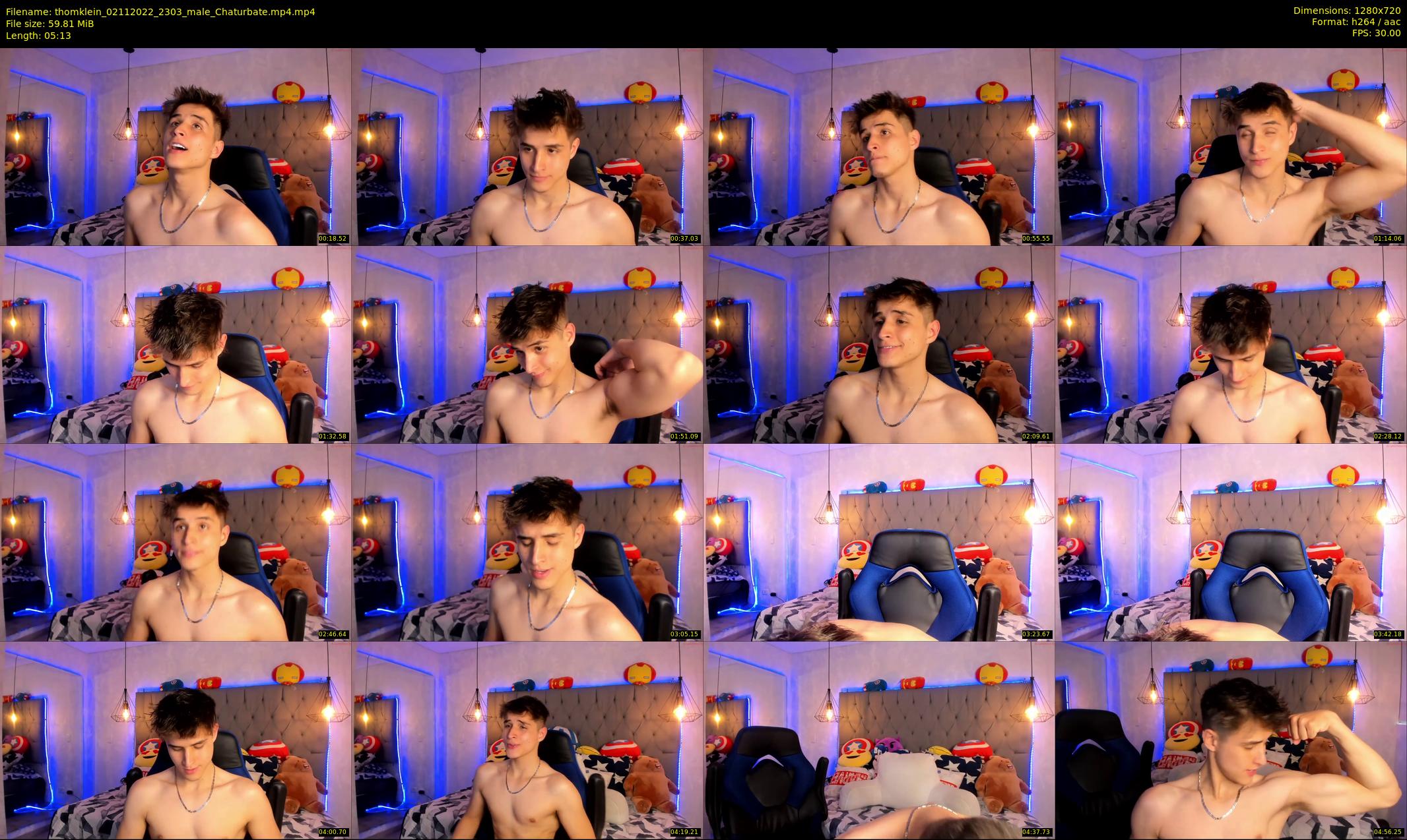 thomklein — 6 minute Chaturbate male cam show recording, 720p, Nov 2, 2022