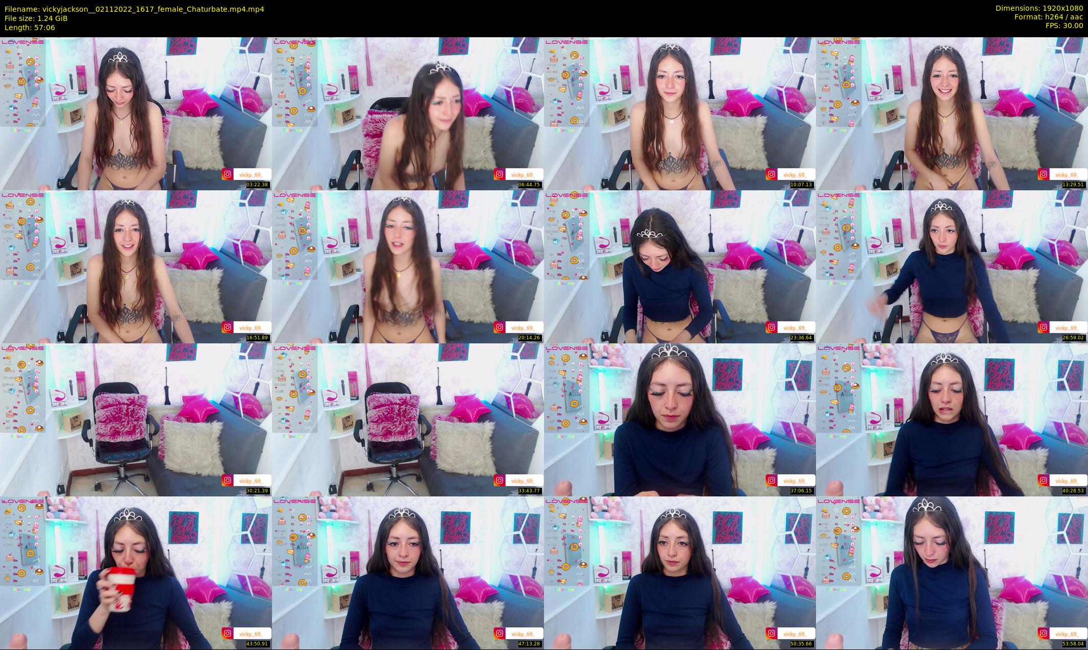 vickyjackson_ — 58 minute Chaturbate female cam show recording, 1080p, Nov 2, 2022
