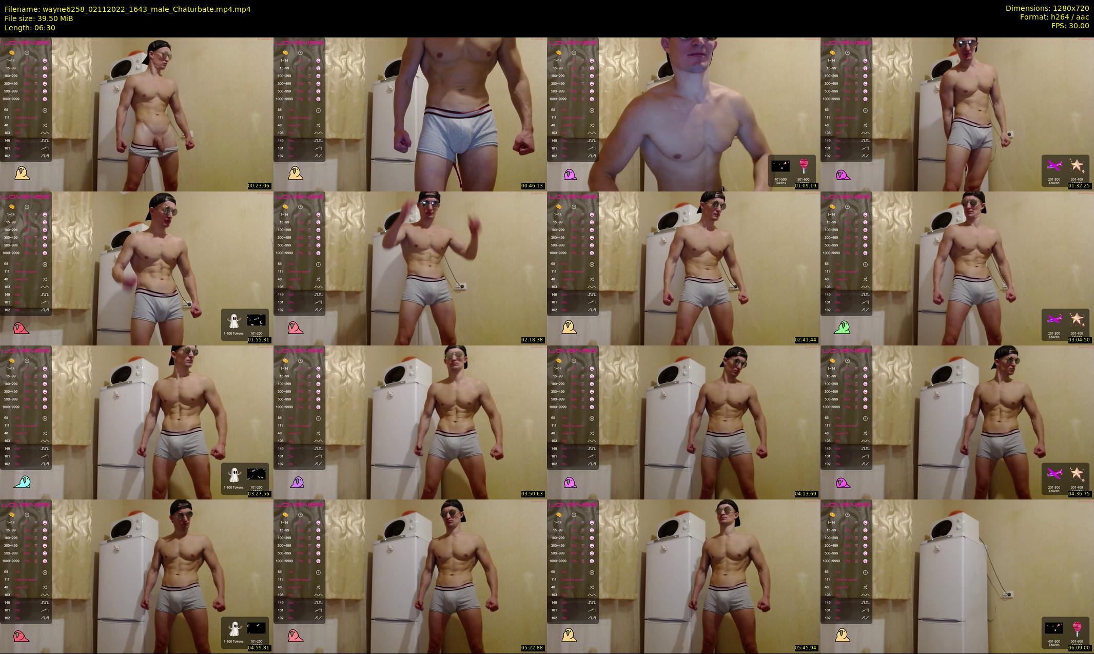 wayne6258 — 7 minute Chaturbate male cam show recording, 720p, Nov 2, 2022