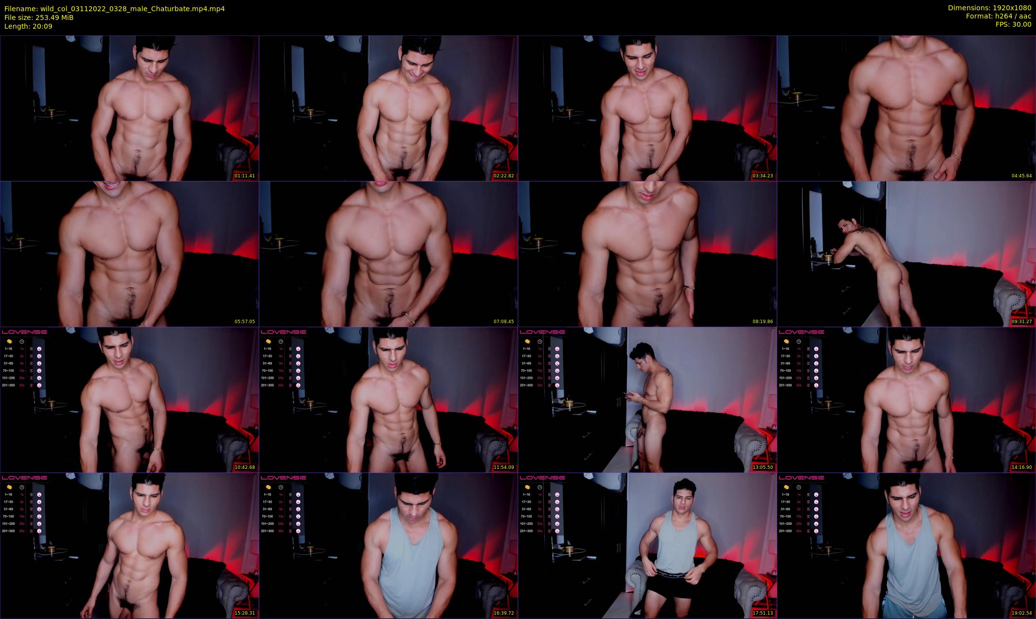 wild_col — 21 minute Chaturbate male cam show recording, 1080p, Nov 3, 2022