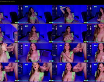 xninajohnx — 14 minute Chaturbate couple cam show recording, 1080p, Nov 2, 2022