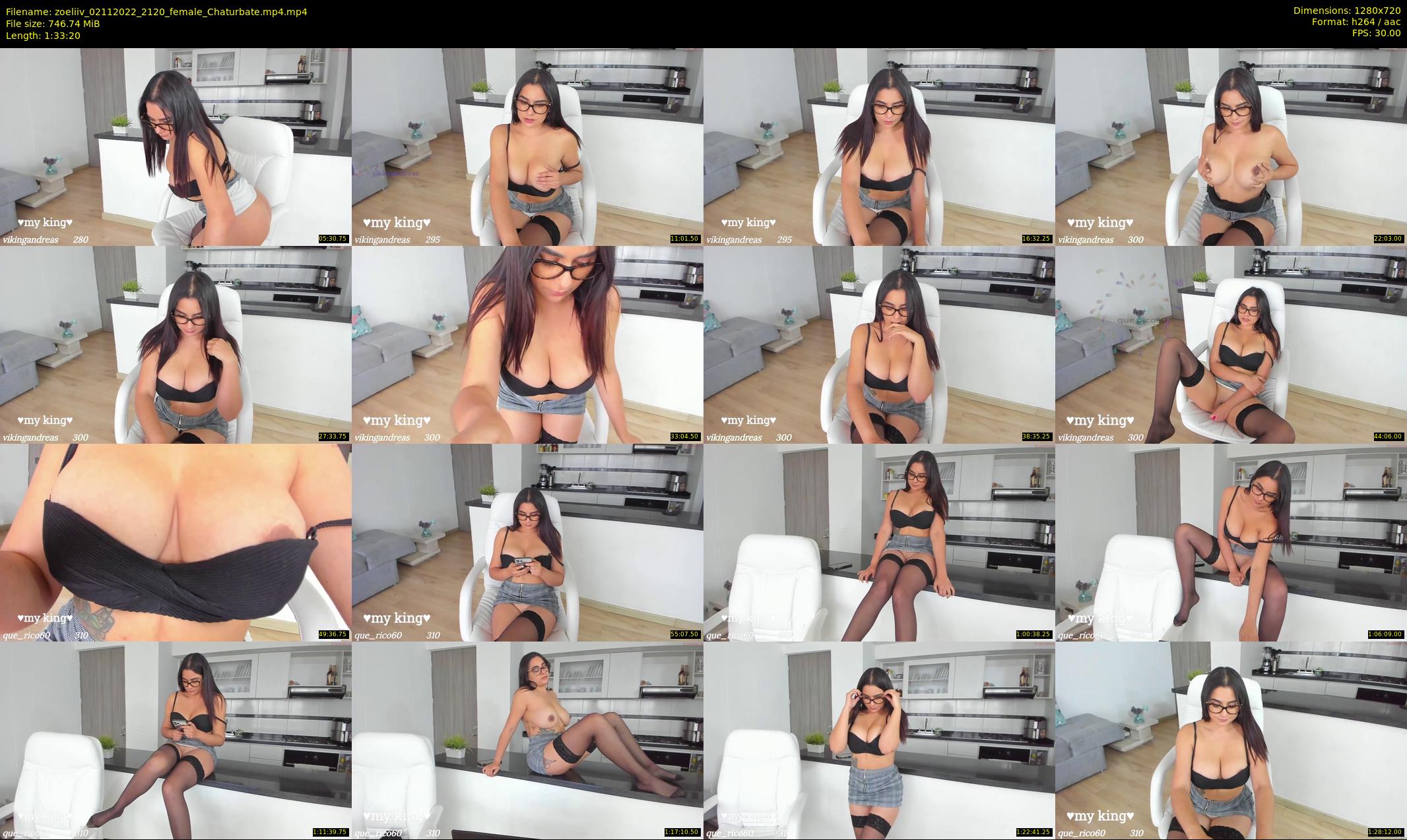 zoeliiv — 94 minute Chaturbate female cam show recording, 720p, Nov 2, 2022