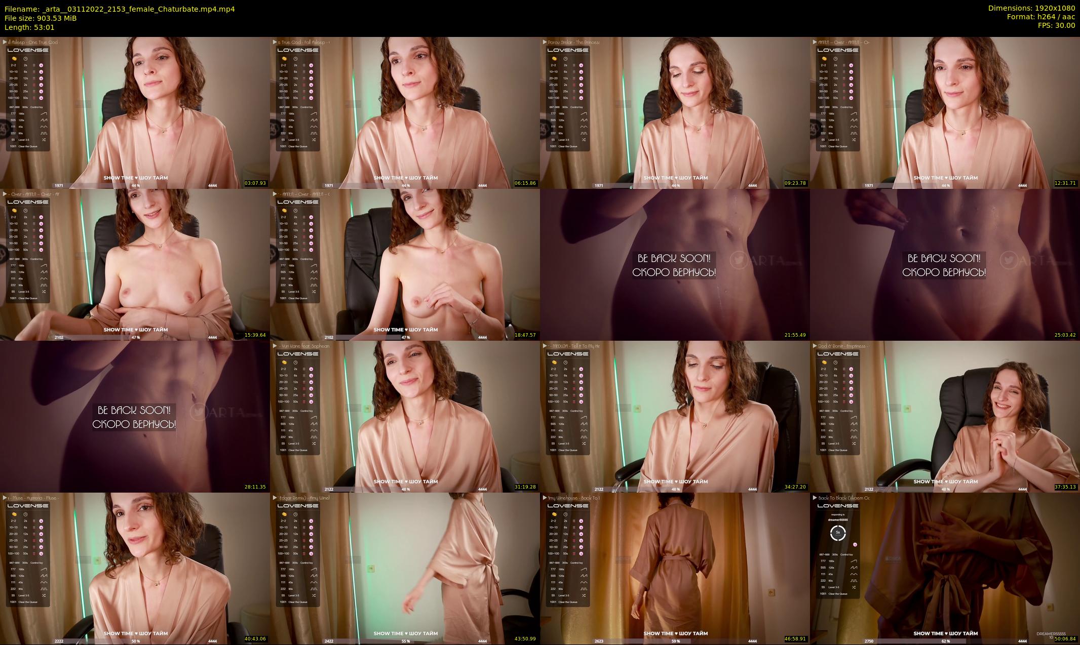 _arta_ — 54 minute Chaturbate female cam show recording, 1080p, Nov 3, 2022