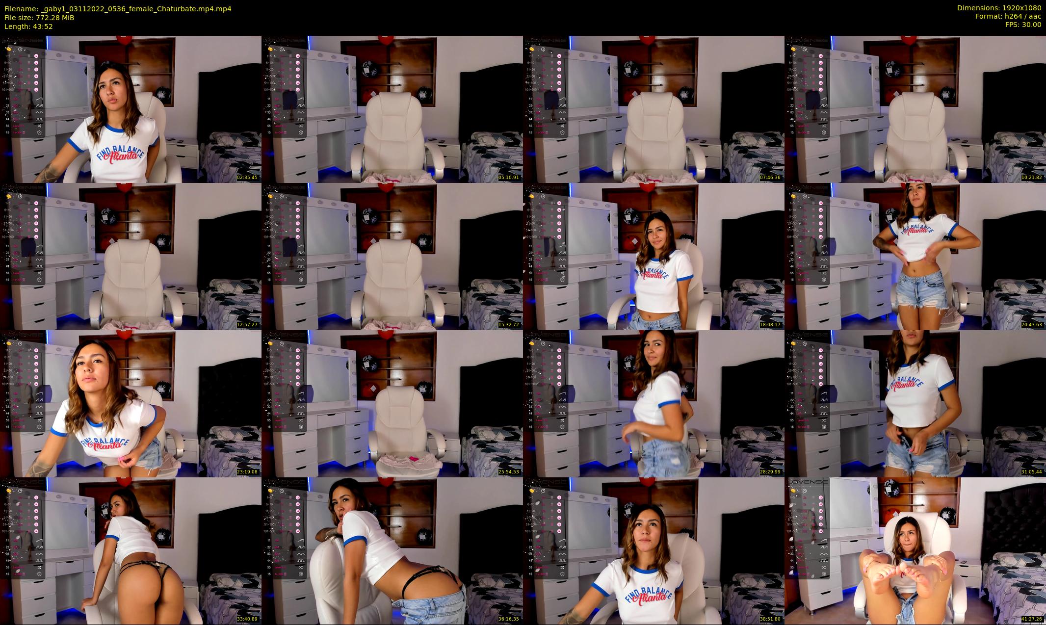_gaby1 — 44 minute Chaturbate female cam show recording, 1080p, Nov 3, 2022