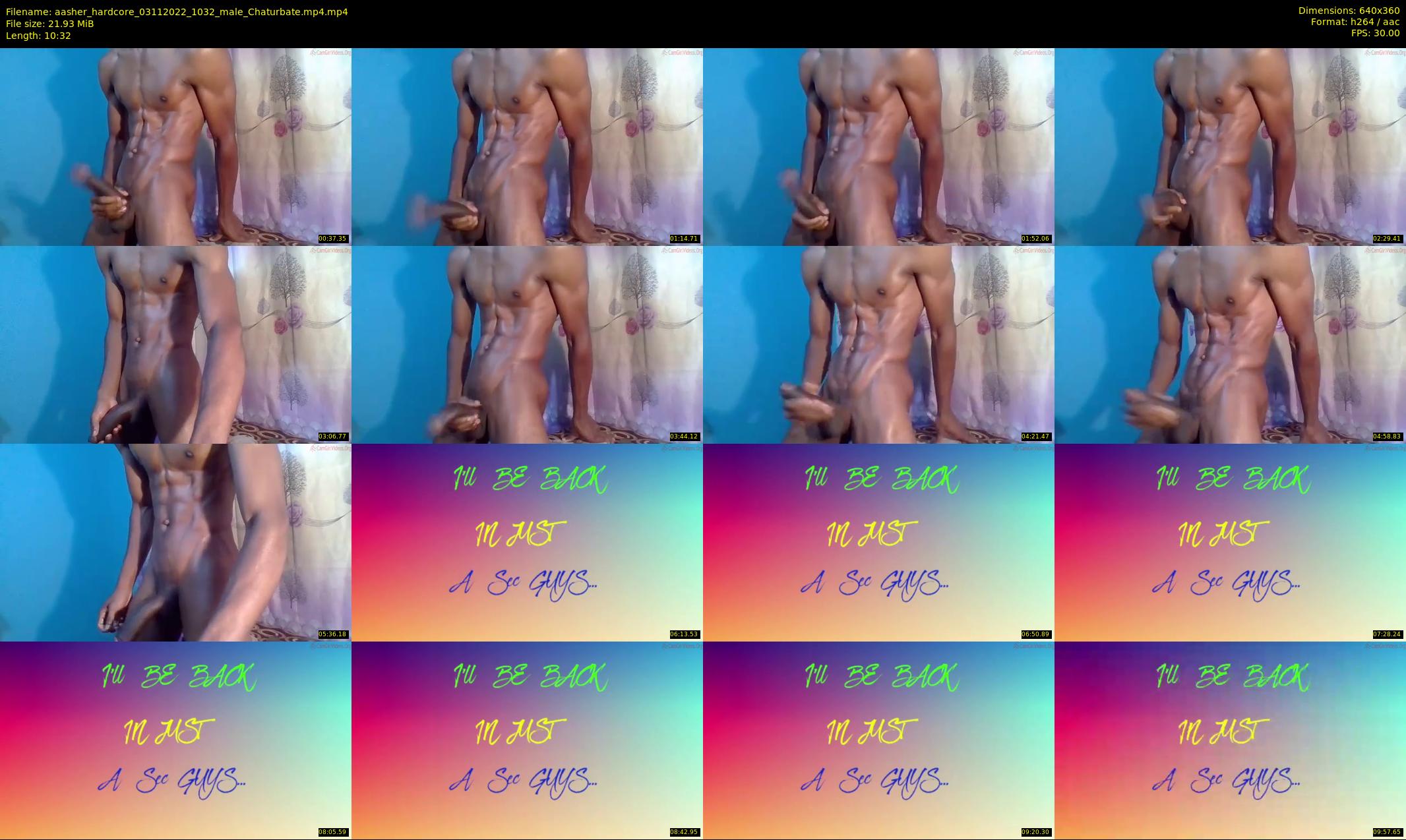 aasher_hardcore — 11 minute Chaturbate male cam show recording, 360p, Nov 3, 2022