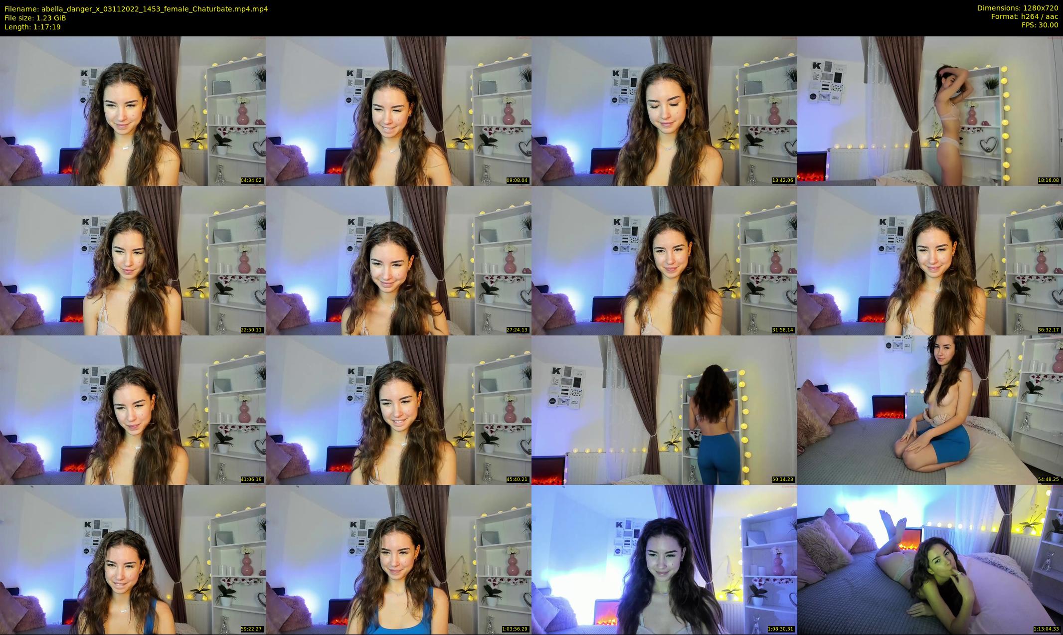 abella_danger_x — 78 minute Chaturbate female cam show recording, 720p, Nov 3, 2022