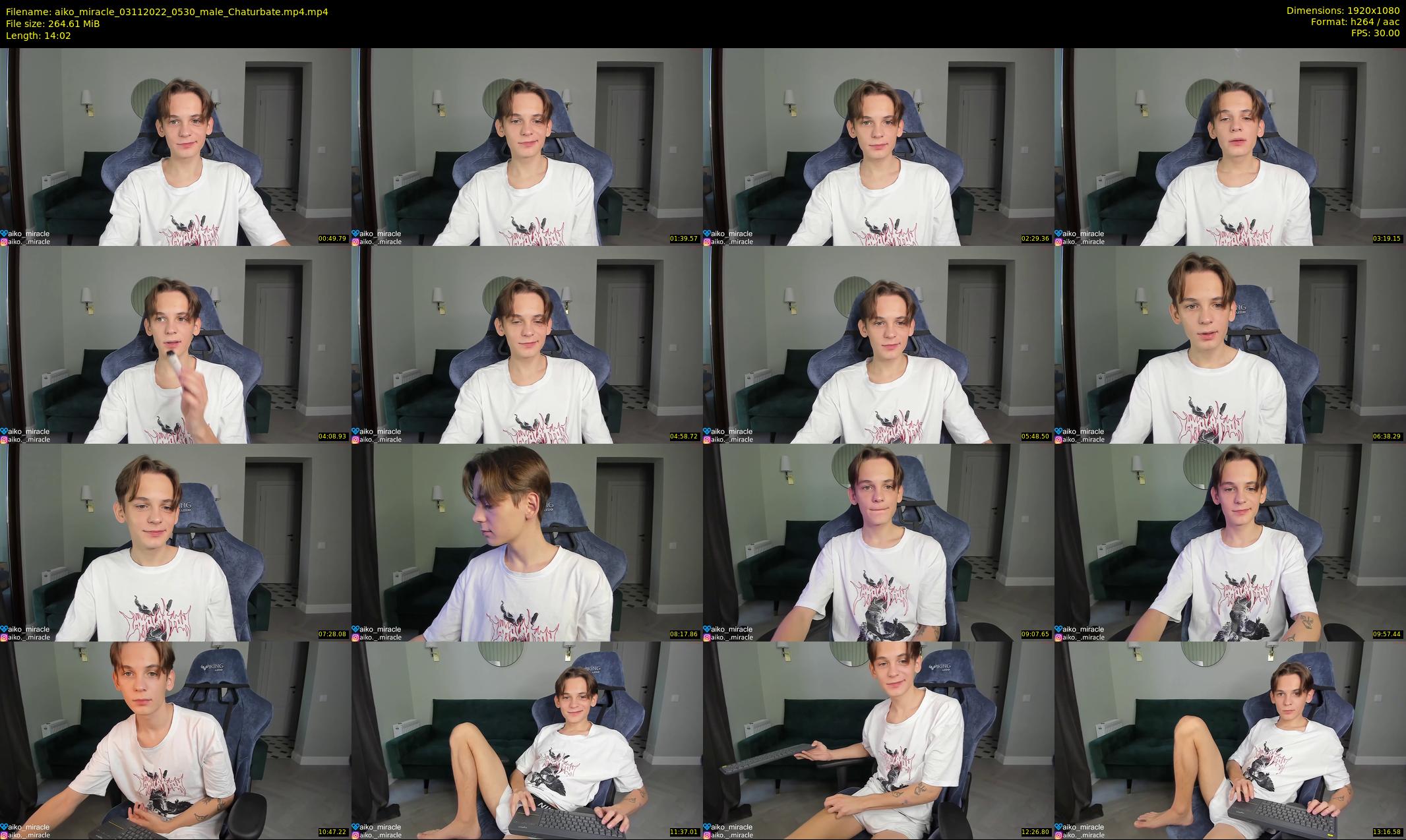 aiko_miracle — 15 minute Chaturbate male cam show recording, 1080p, Nov 3, 2022