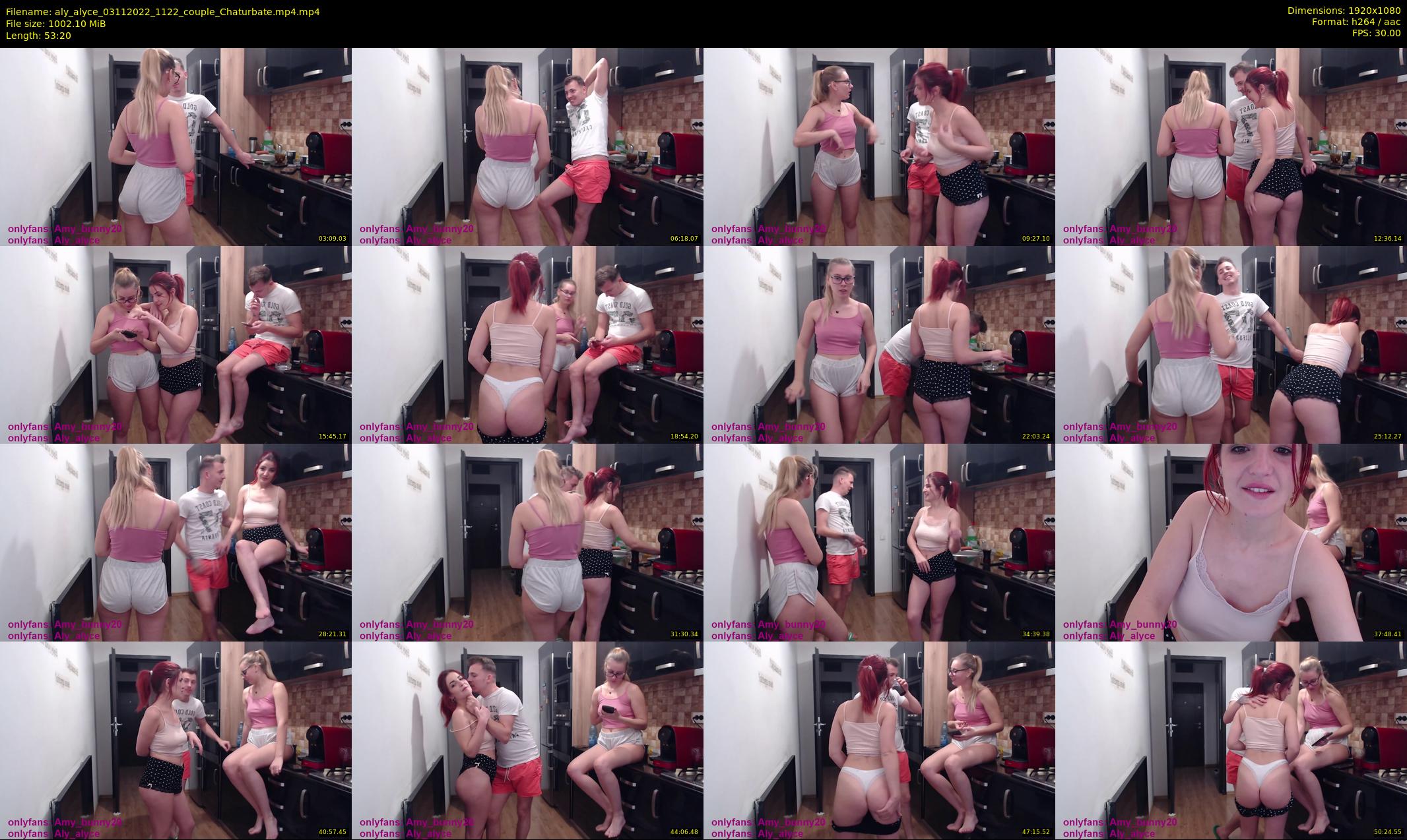 aly_alyce — 54 minute Chaturbate female cam show recording, 1080p, Nov 3, 2022