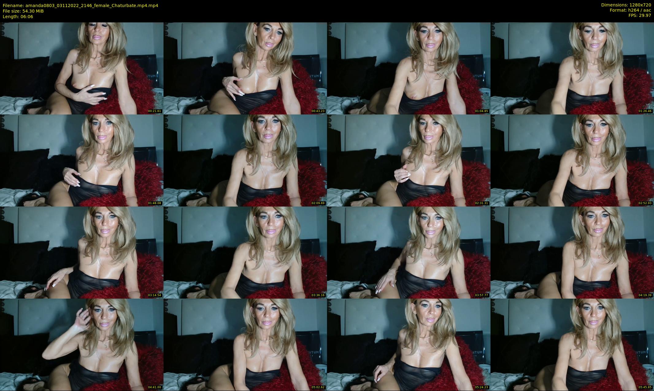 amanda0803 — 7 minute Chaturbate female cam show recording, 720p, Nov 3, 2022