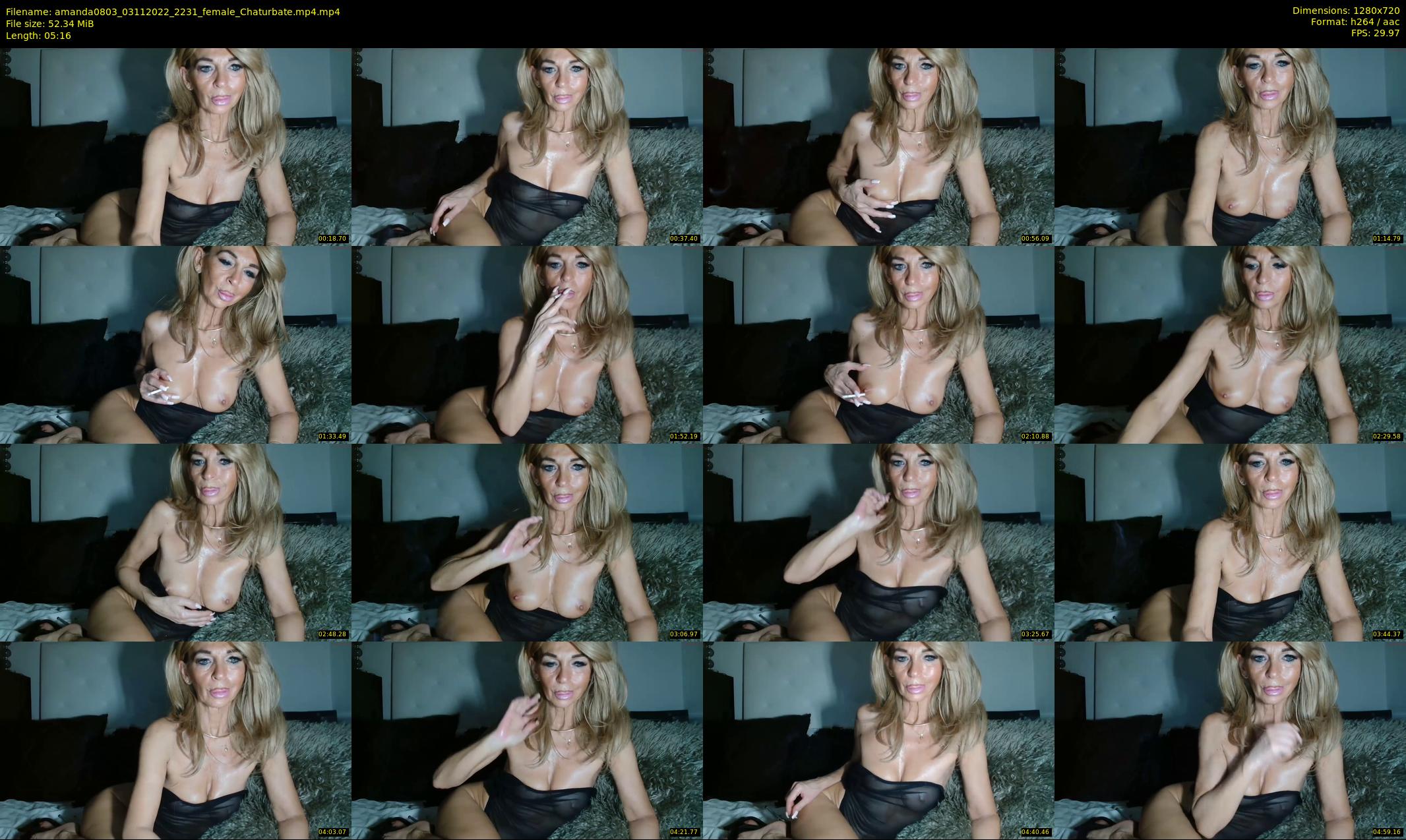amanda0803 — 6 minute Chaturbate female cam show recording, 720p, Nov 3, 2022