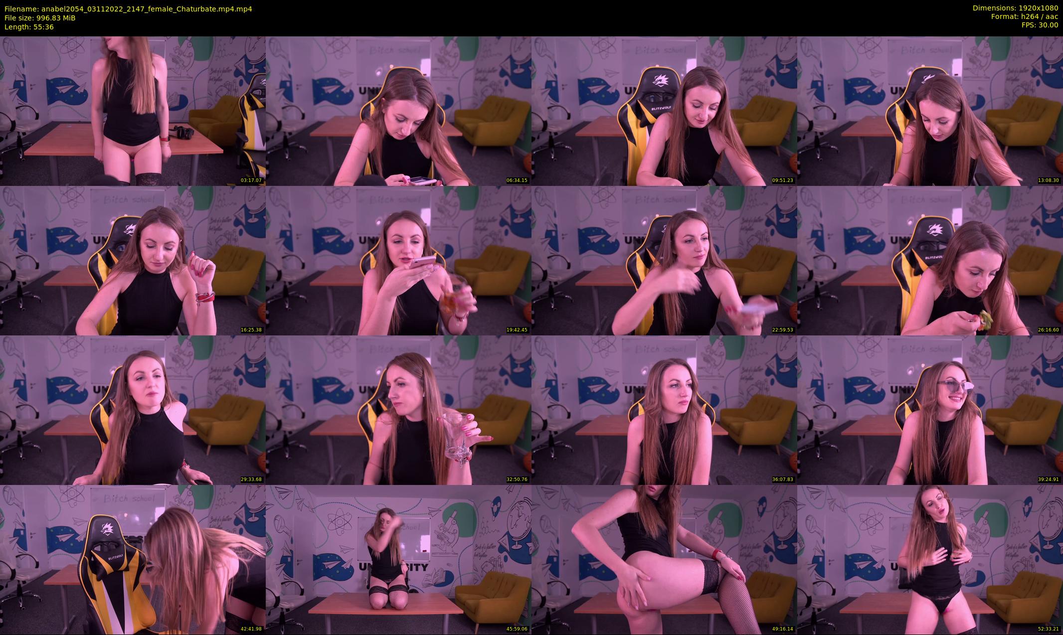 anabel2054 — 56 minute Chaturbate female cam show recording, 1080p, Nov 3, 2022