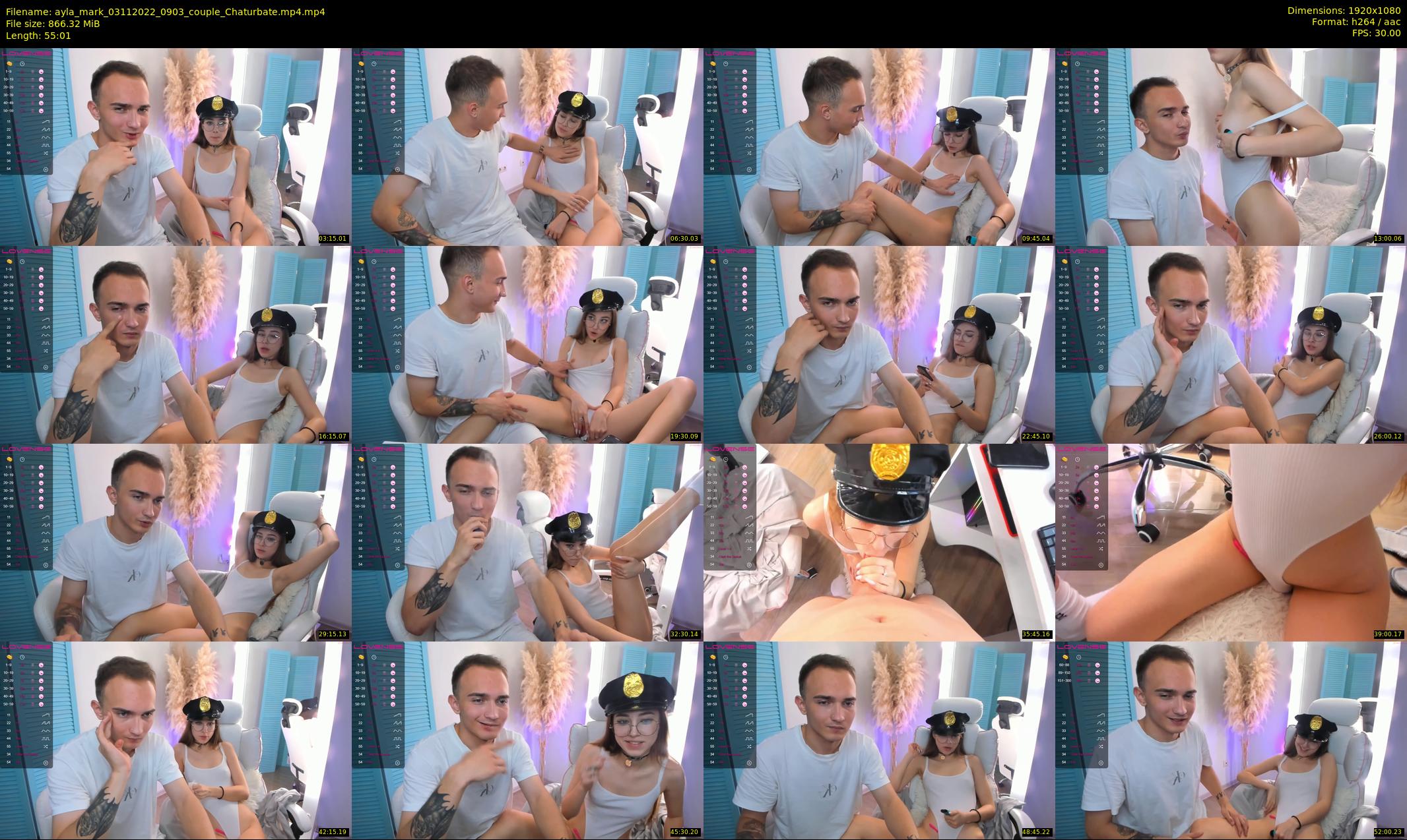 ayla_mark — 56 minute Chaturbate couple cam show recording, 1080p, Nov 3, 2022