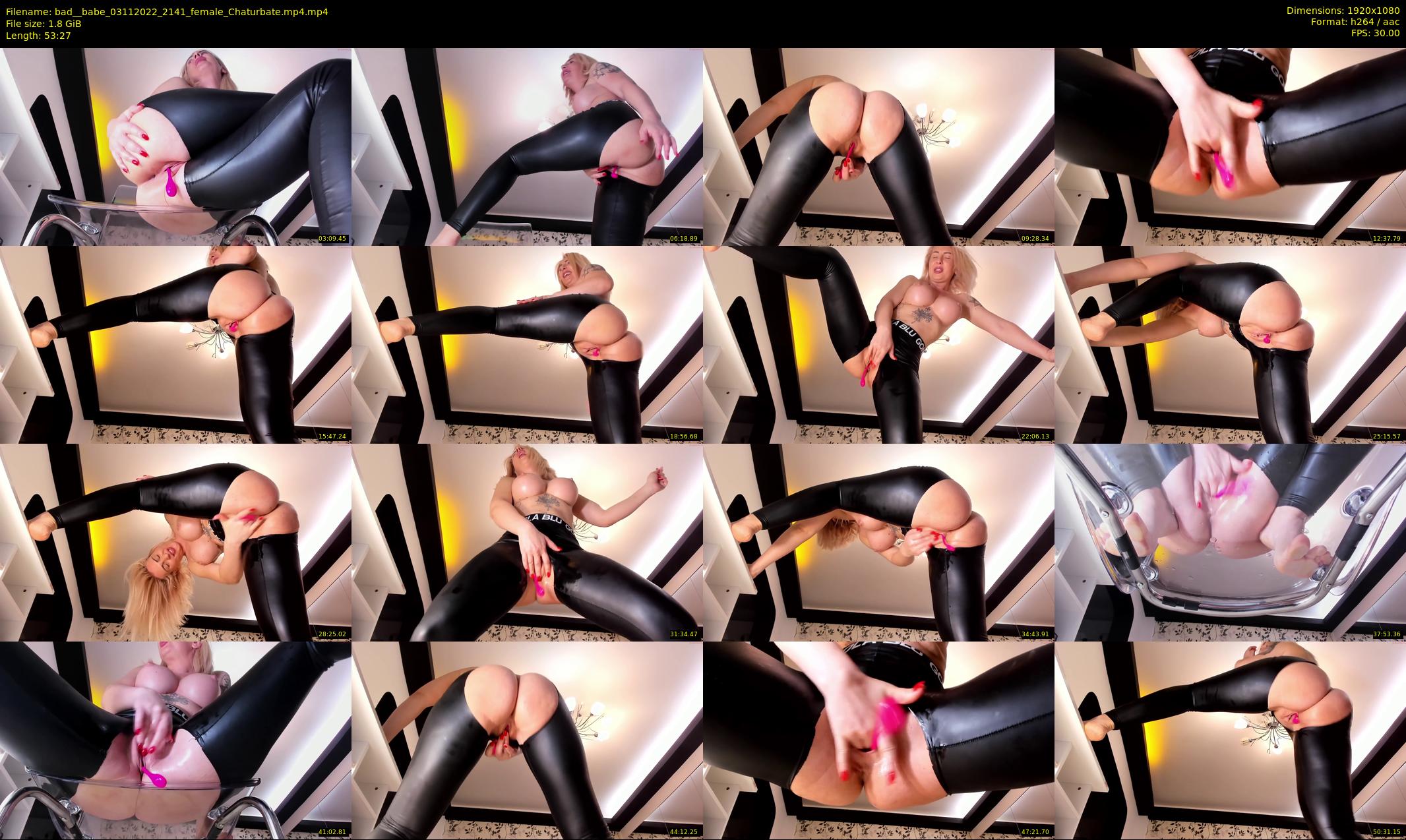 bad__babe — 54 minute Chaturbate female cam show recording, 1080p, Nov 3, 2022