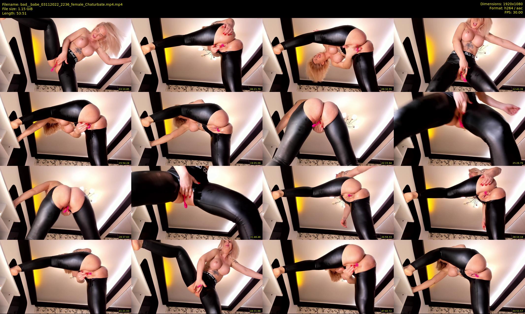 bad__babe — 54 minute Chaturbate female cam show recording, 1080p, Nov 3, 2022