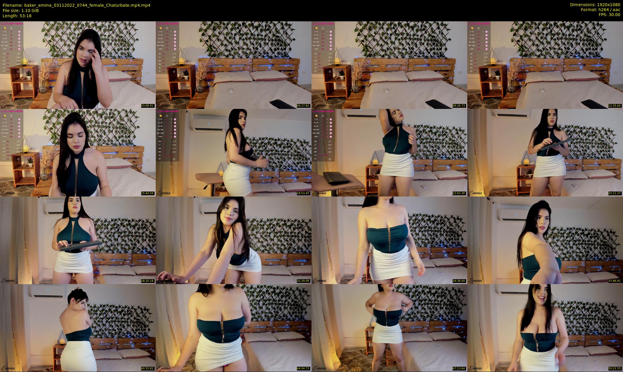 baker_emma — 54 minute Chaturbate female cam show recording, 1080p, Nov 3, 2022