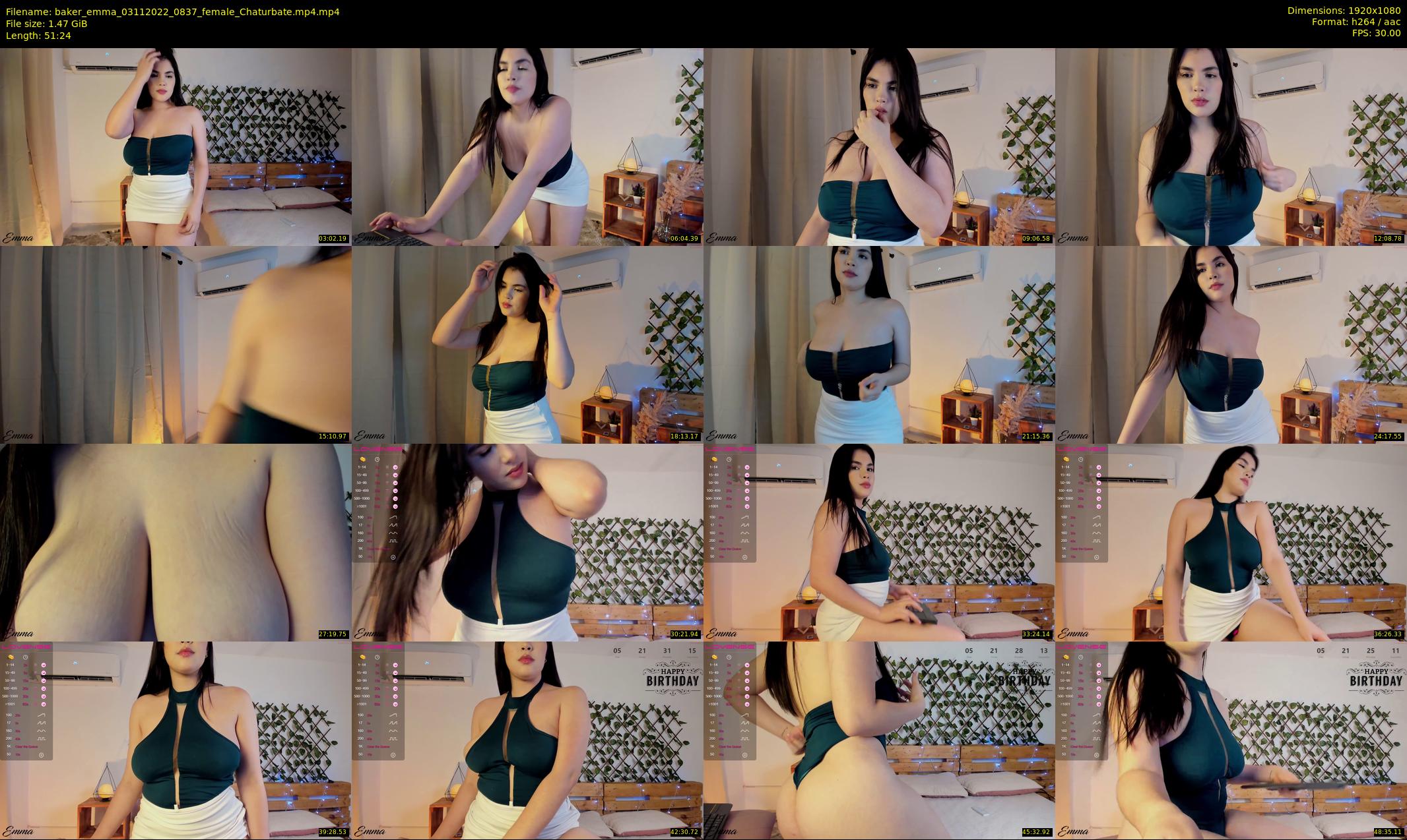 baker_emma — 52 minute Chaturbate female cam show recording, 1080p, Nov 3, 2022