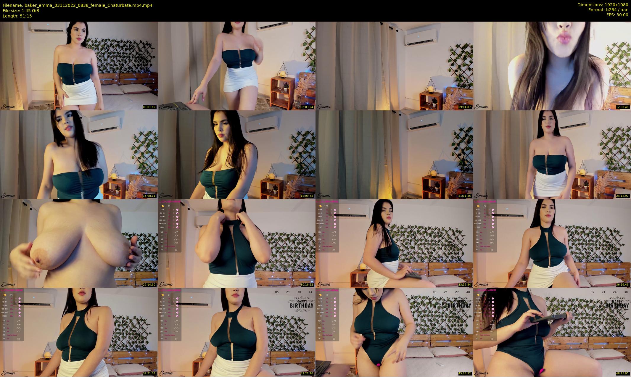 baker_emma — 52 minute Chaturbate female cam show recording, 1080p, Nov 3, 2022