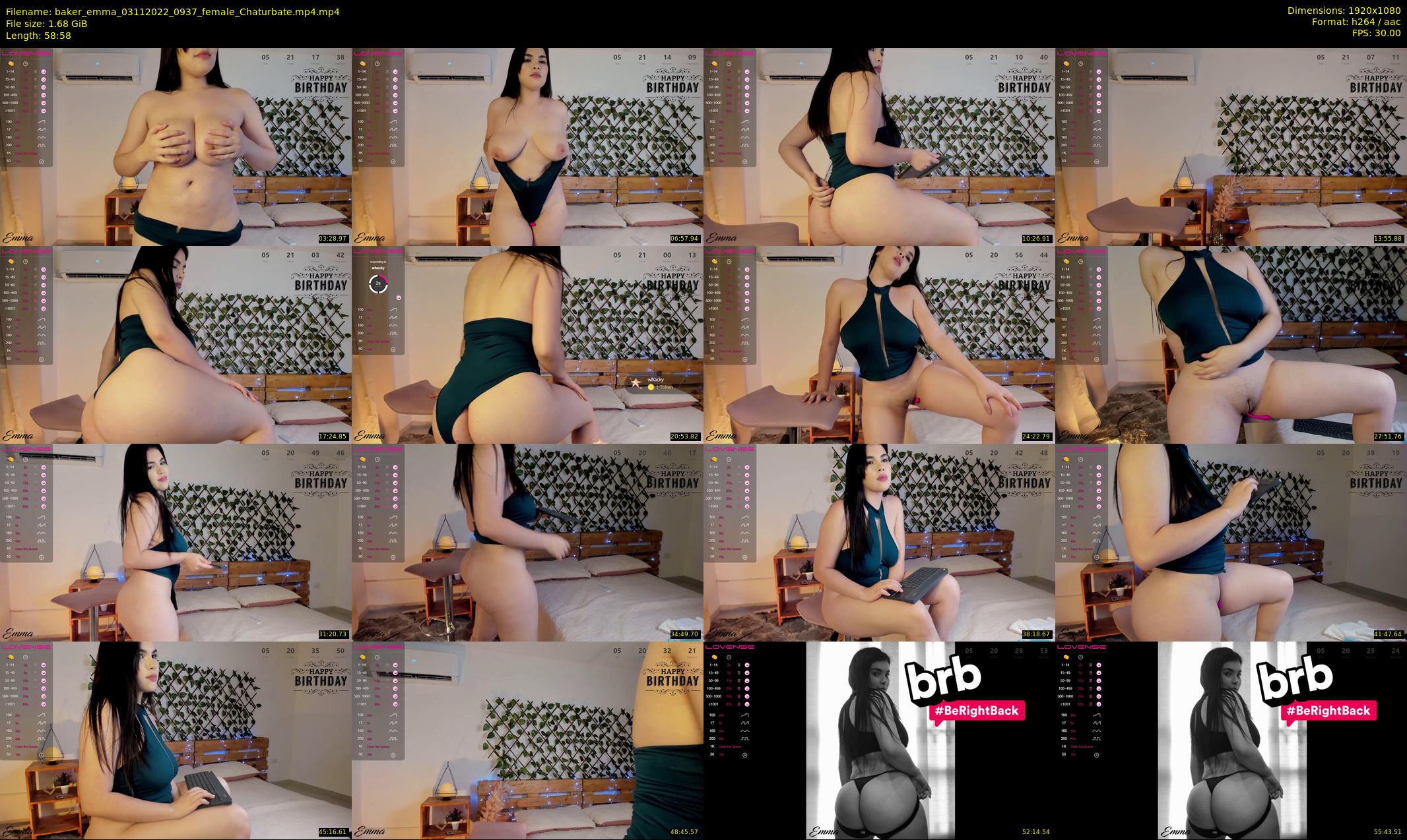 baker_emma — 59 minute Chaturbate female cam show recording, 1080p, Nov 3, 2022