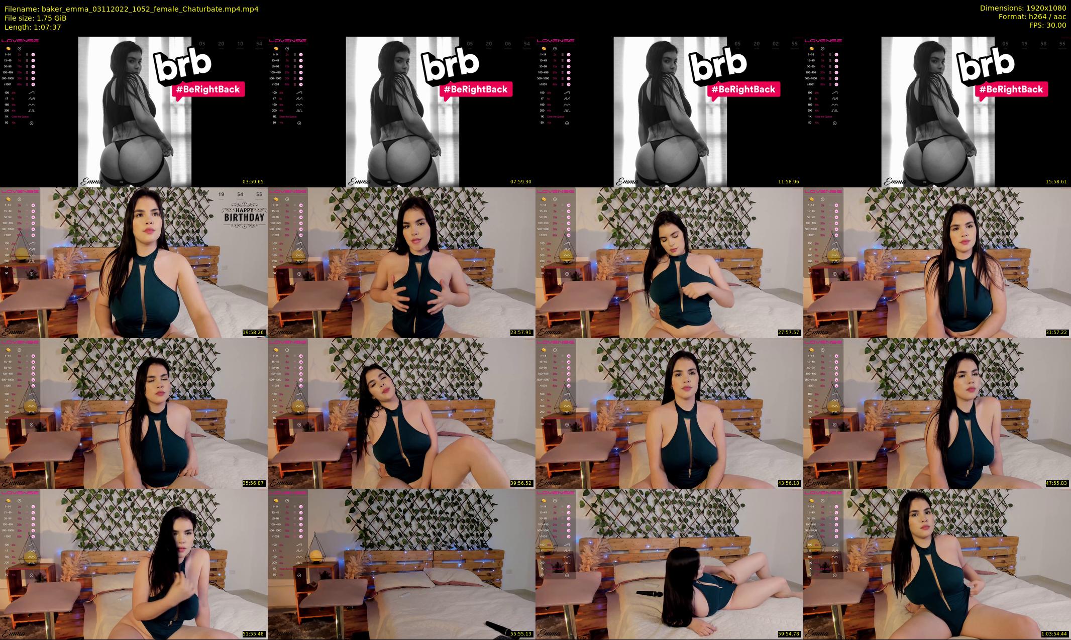 baker_emma — 68 minute Chaturbate female cam show recording, 1080p, Nov 3, 2022