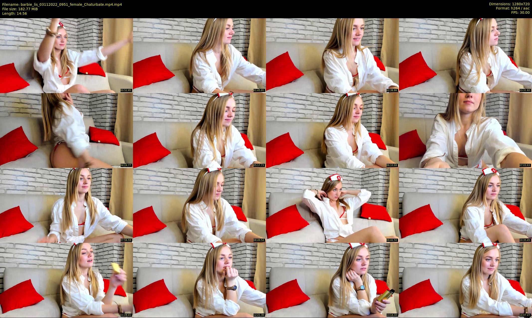 barbie_lis — 15 minute Chaturbate female cam show recording, 720p, Nov 3, 2022