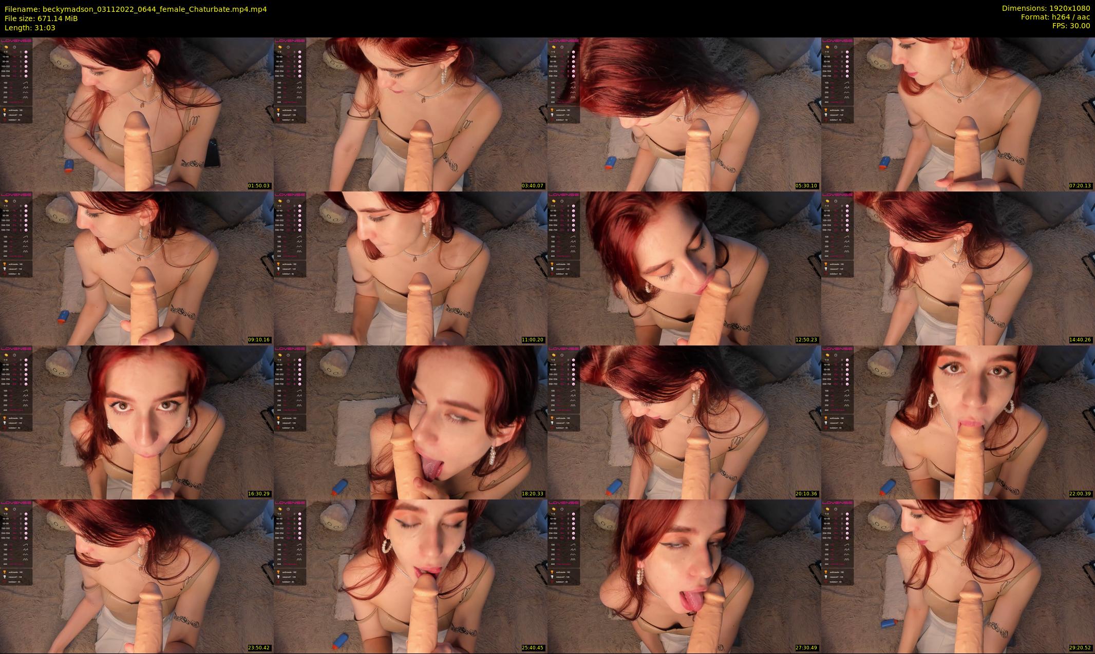beckymadson — 32 minute Chaturbate female cam show recording, 1080p, Nov 3, 2022