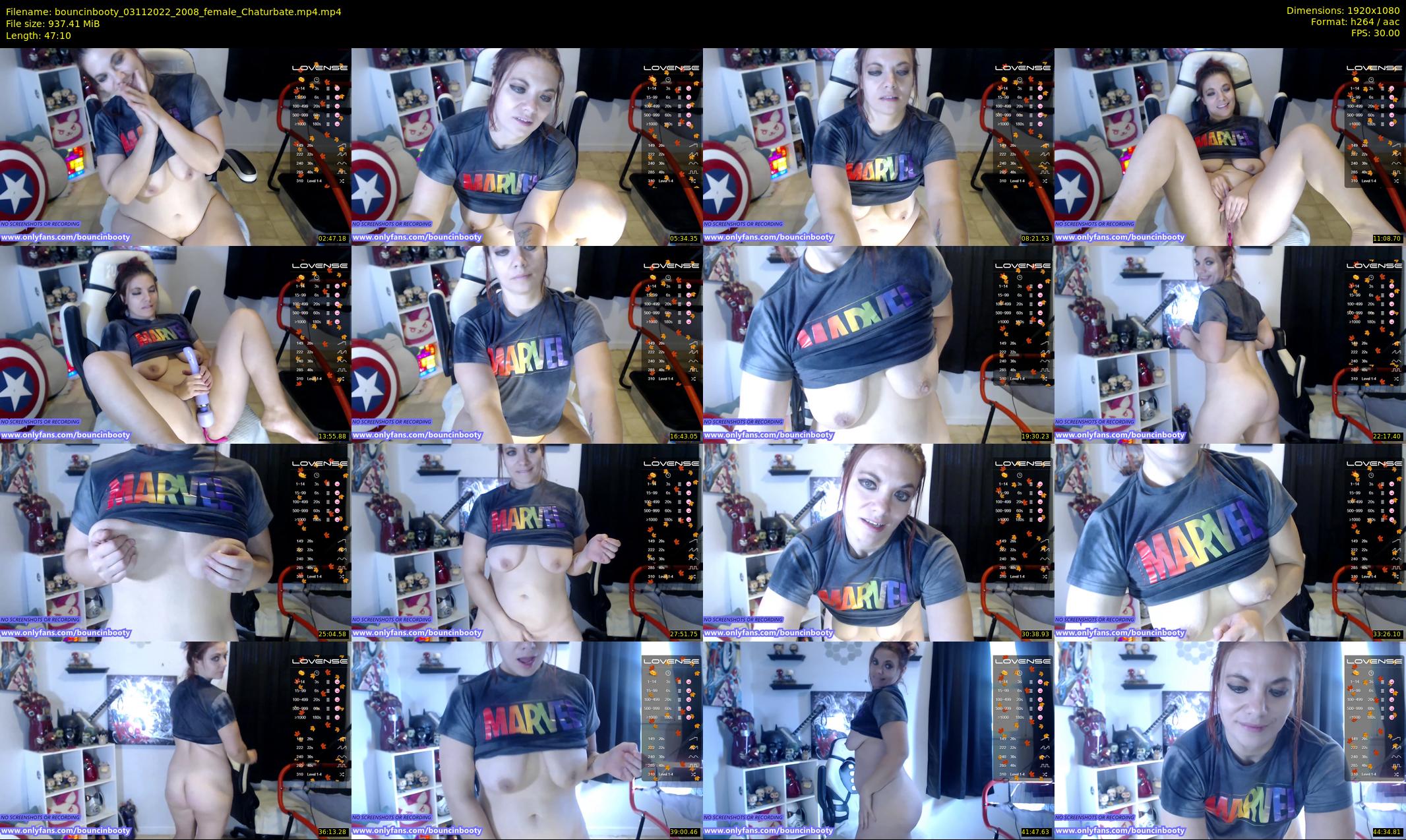 bouncinbooty — 48 minute Chaturbate female cam show recording, 1080p, Nov 3, 2022