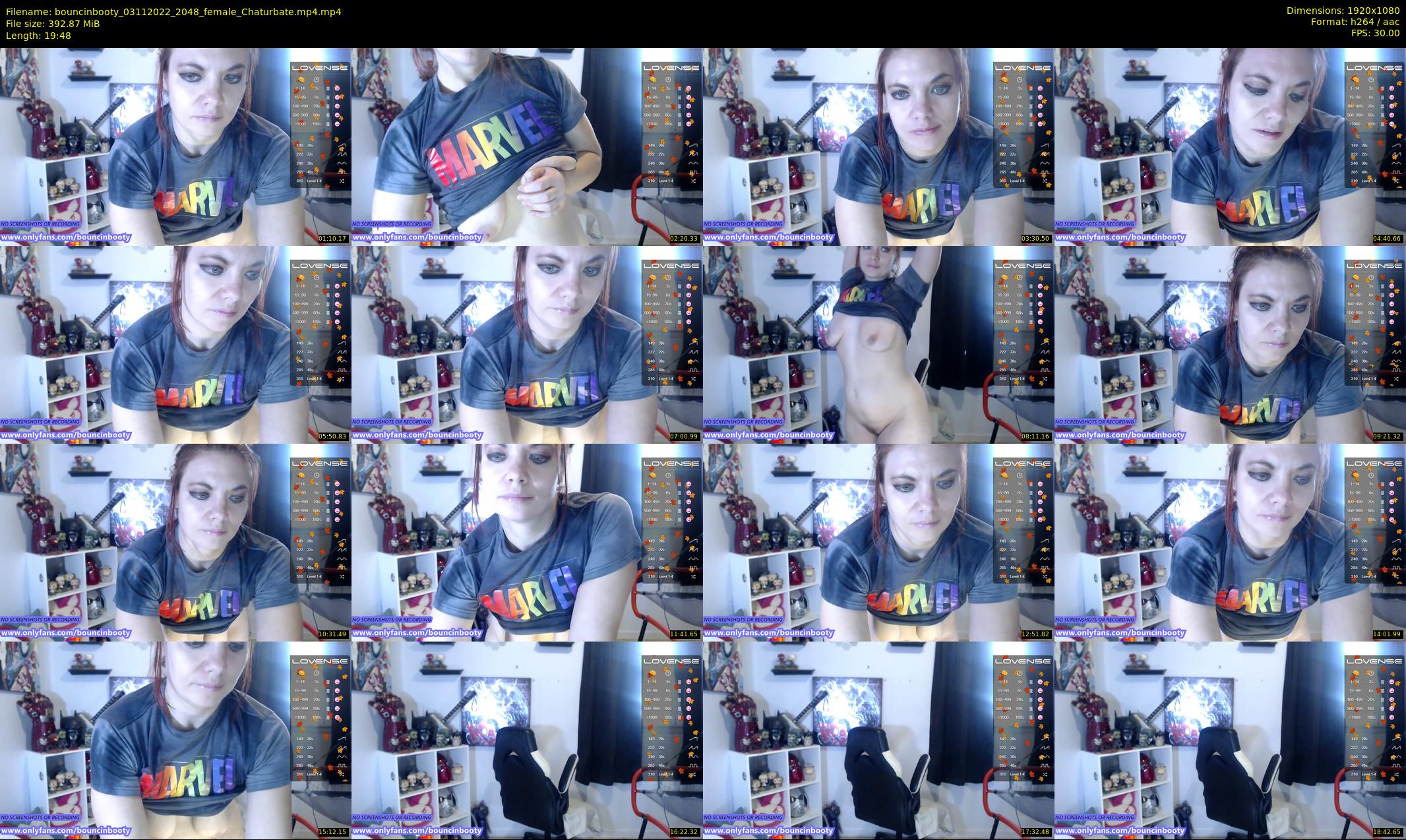 bouncinbooty — 20 minute Chaturbate female cam show recording, 1080p, Nov 3, 2022