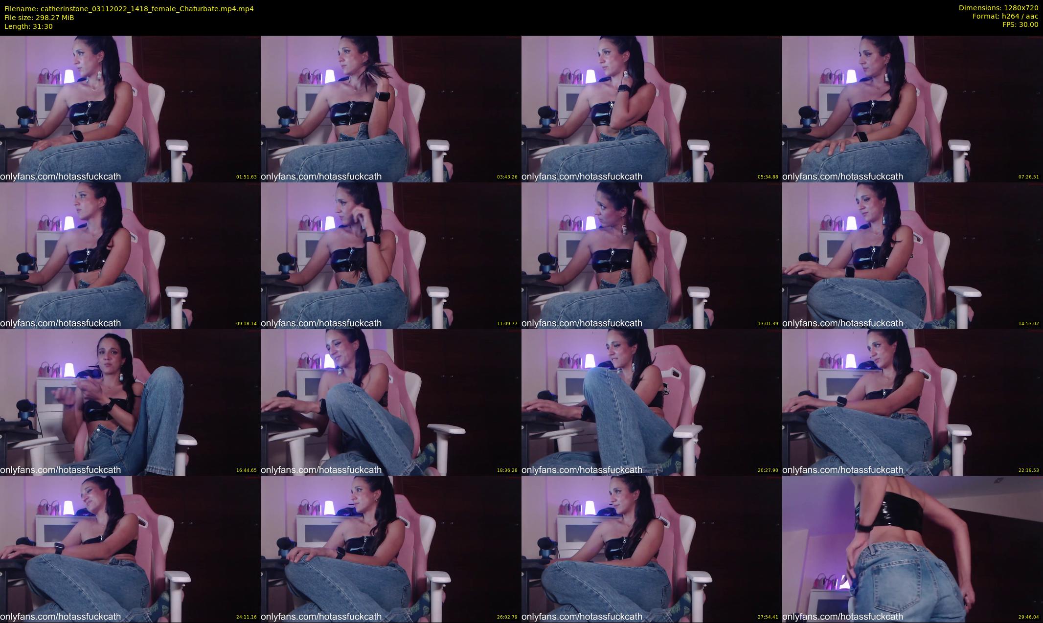 catherinstone — 32 minute Chaturbate female cam show recording, 720p, Nov 3, 2022