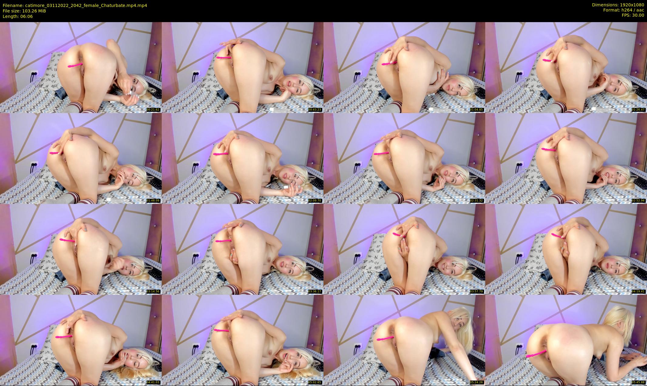 catimore — 7 minute Chaturbate female cam show recording, 1080p, Nov 3, 2022