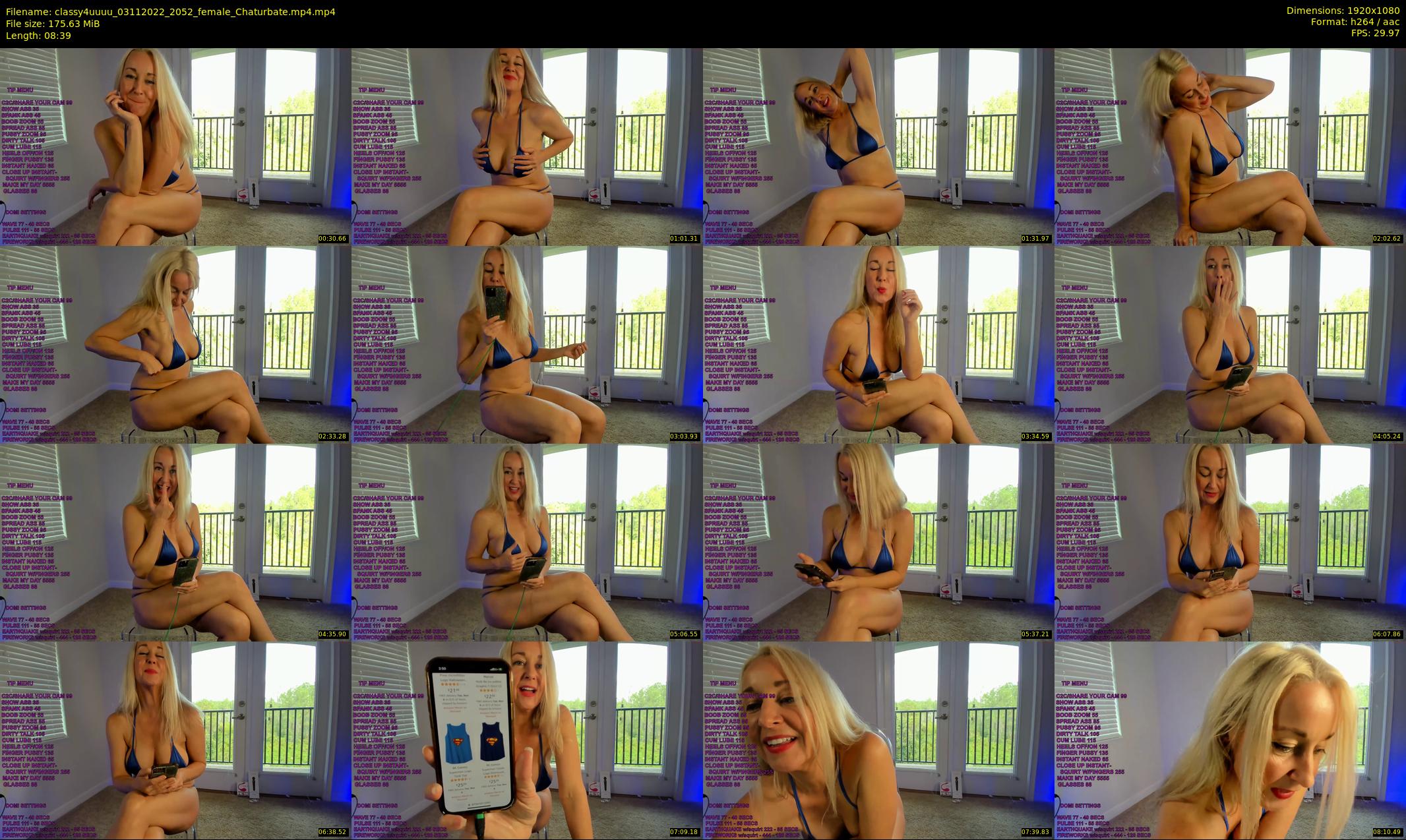 classy4uuuu — 9 minute Chaturbate female cam show recording, 1080p, Nov 3, 2022