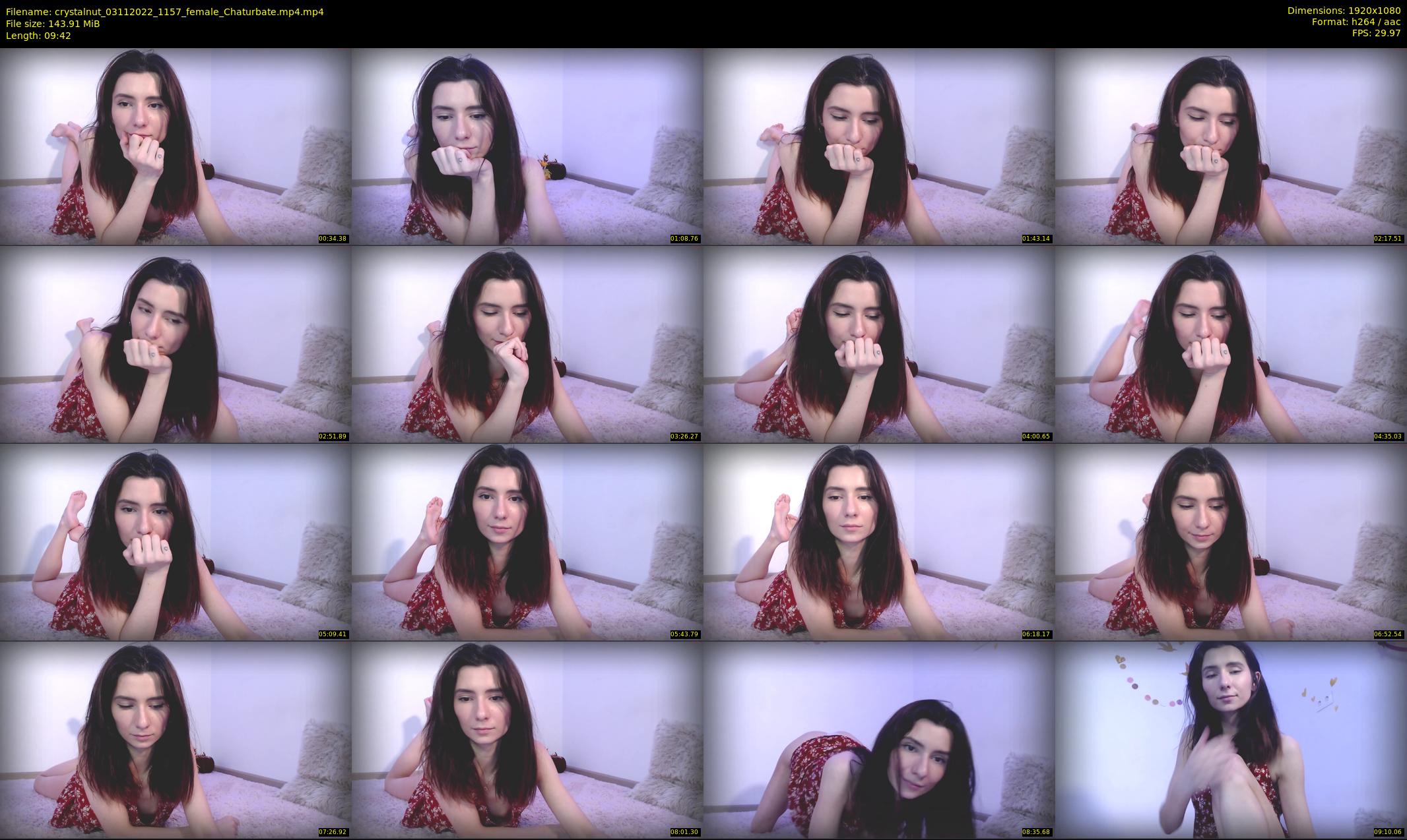 crystalnut — 10 minute Chaturbate female cam show recording, 1080p, Nov 3, 2022
