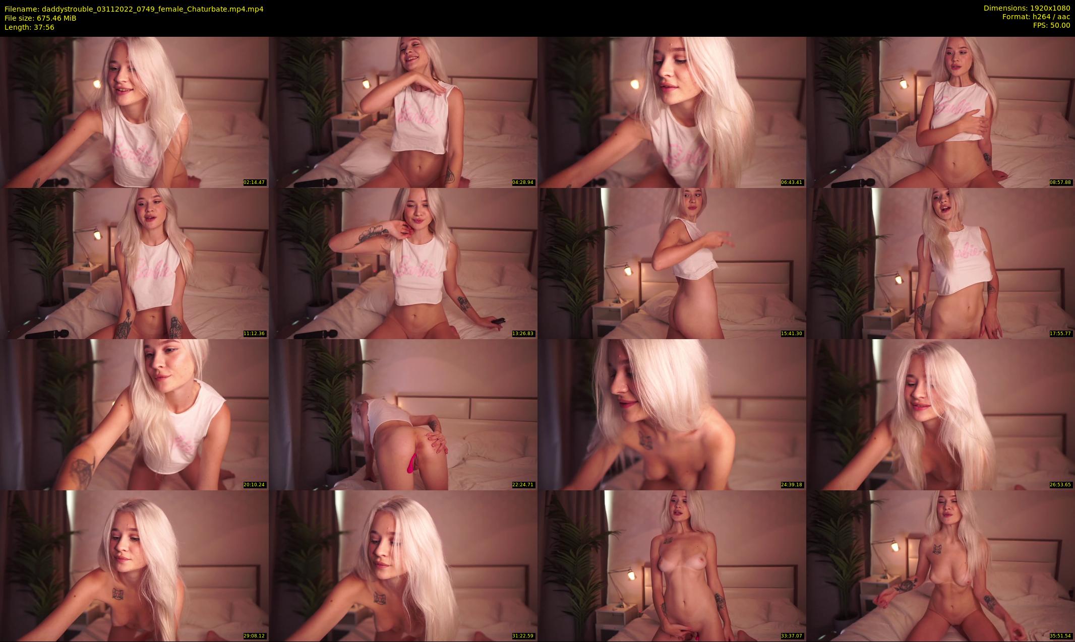 daddystrouble — 38 minute Chaturbate female cam show recording, 1080p, Nov 3, 2022