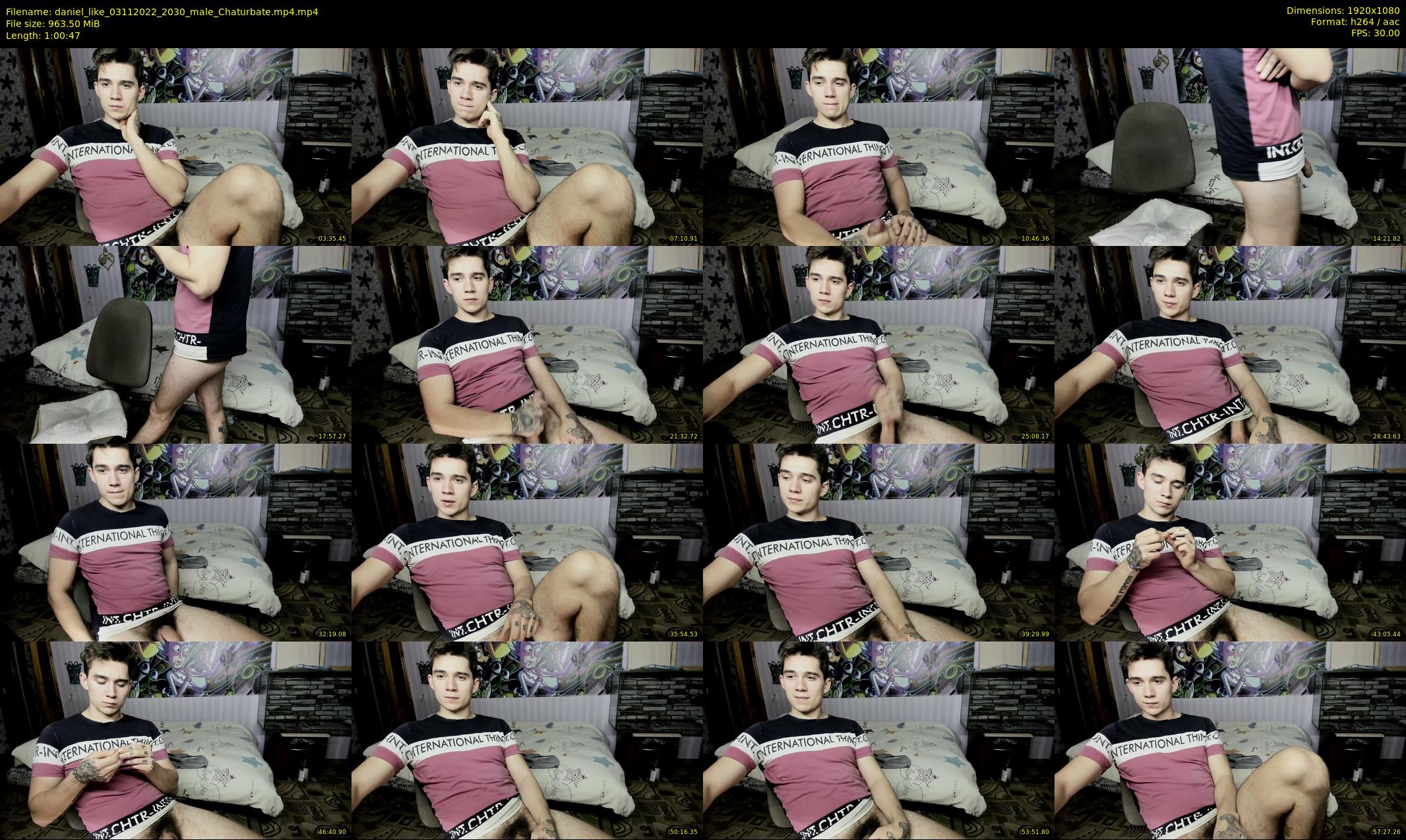 daniel_like — 61 minute Chaturbate male cam show recording, 1080p, Nov 3, 2022