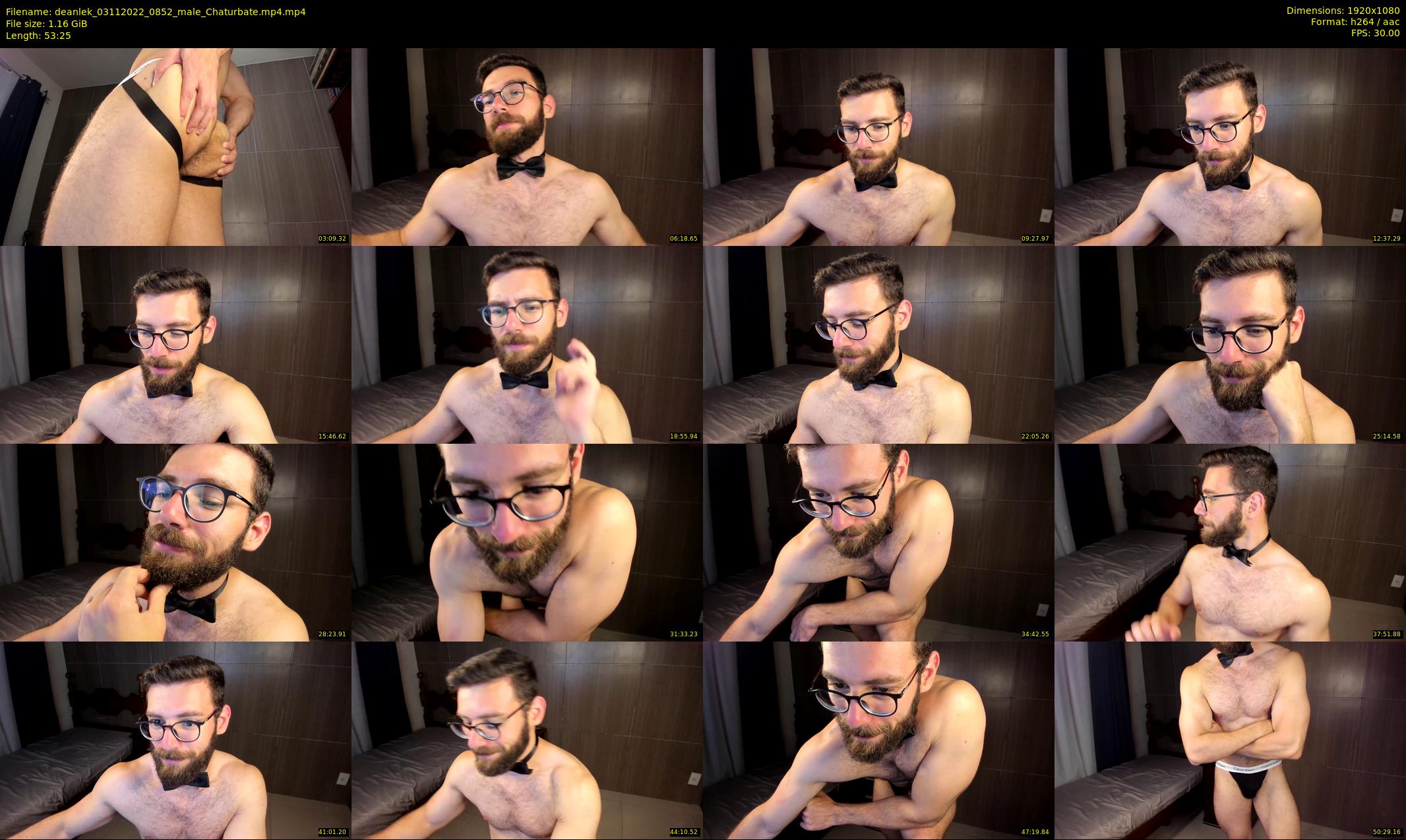 deanlek — 54 minute Chaturbate male cam show recording, 1080p, Nov 3, 2022